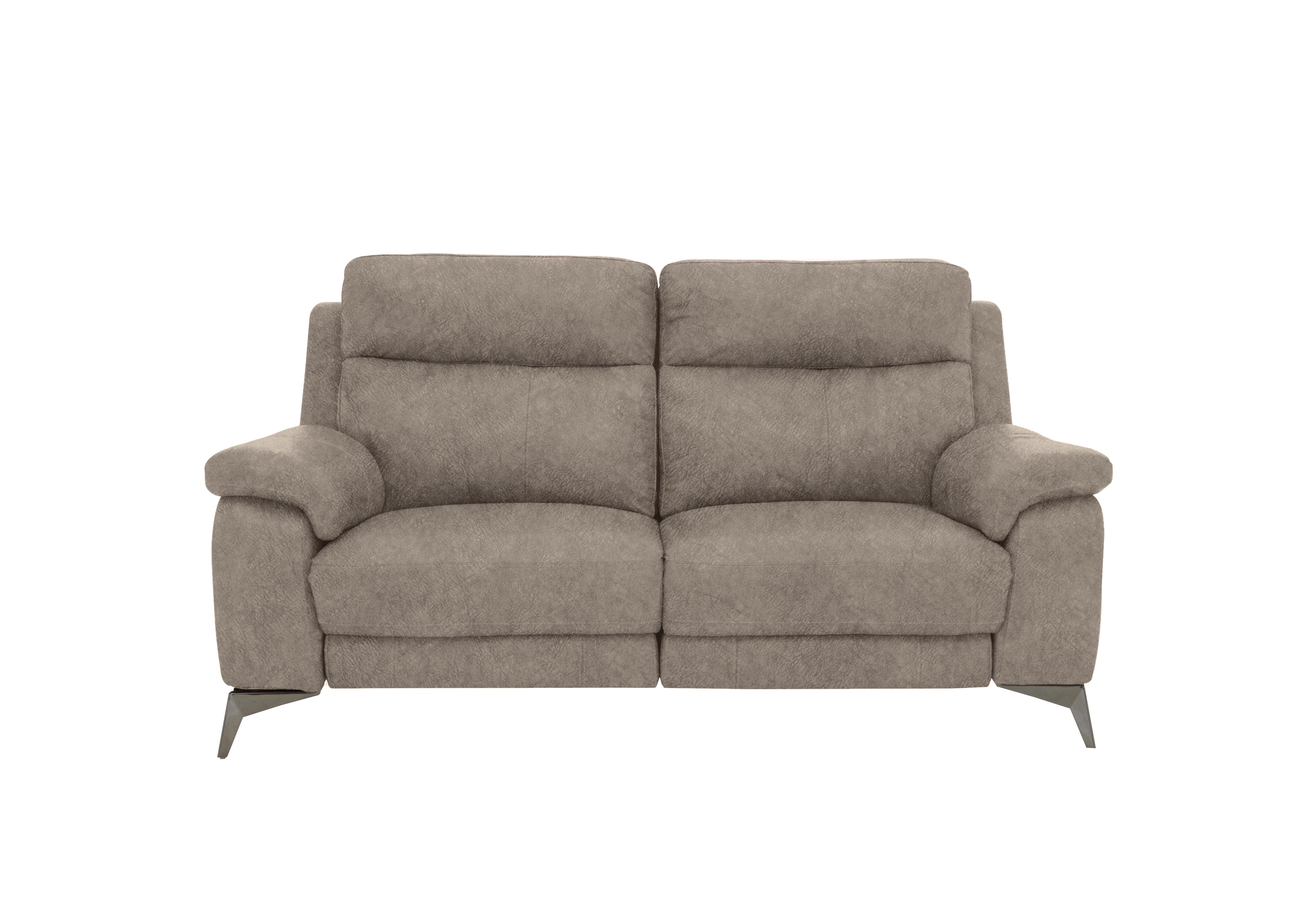 Missouri 2 Seater Fabric Recliner Sofa with Power Headrest in Bfa-Bnn-R29 Fv1 Mink on Furniture Village