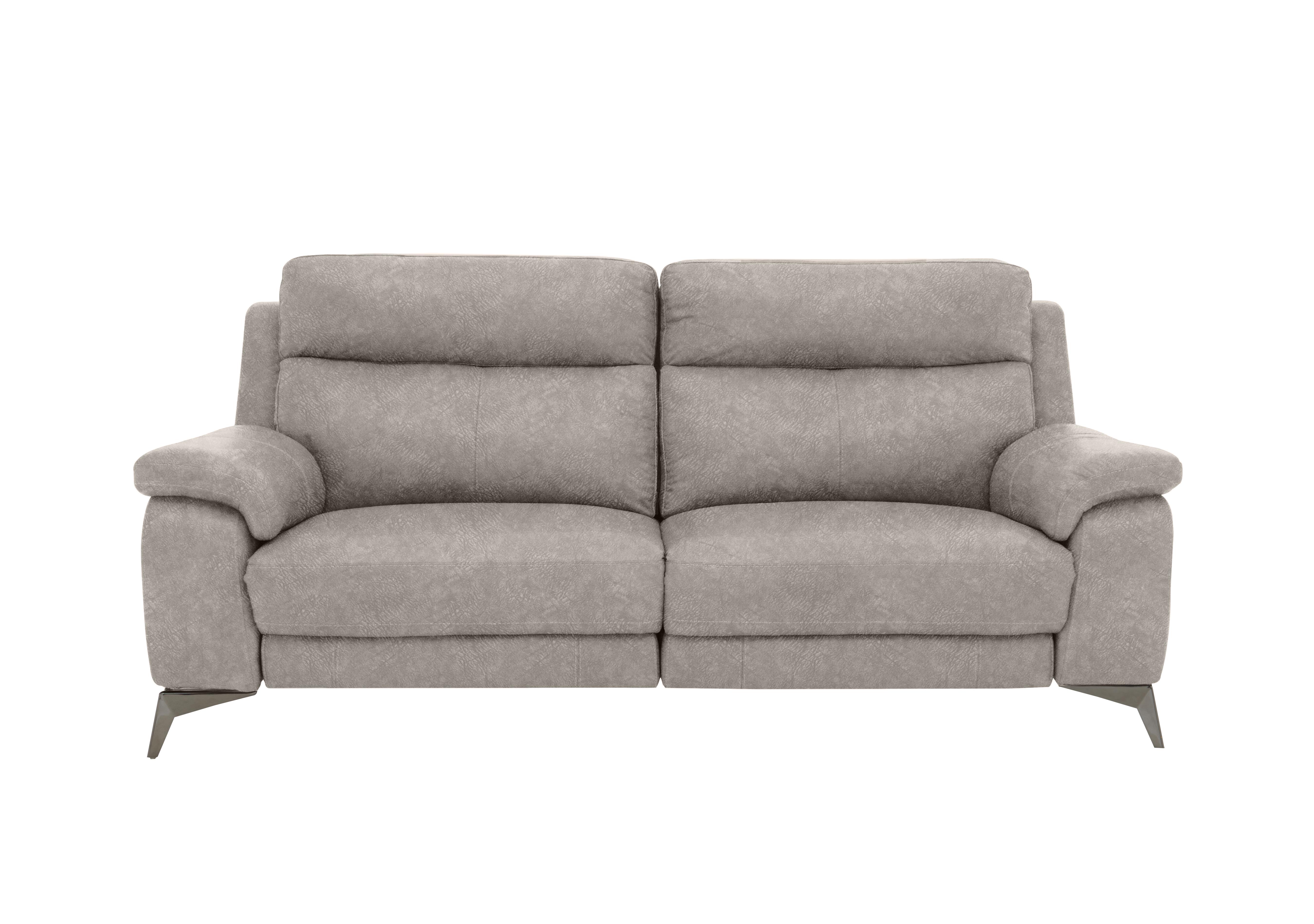 Missouri 3 Seater Fabric Sofa in Bfa-Bnn-R28 Fv3 Grey on Furniture Village
