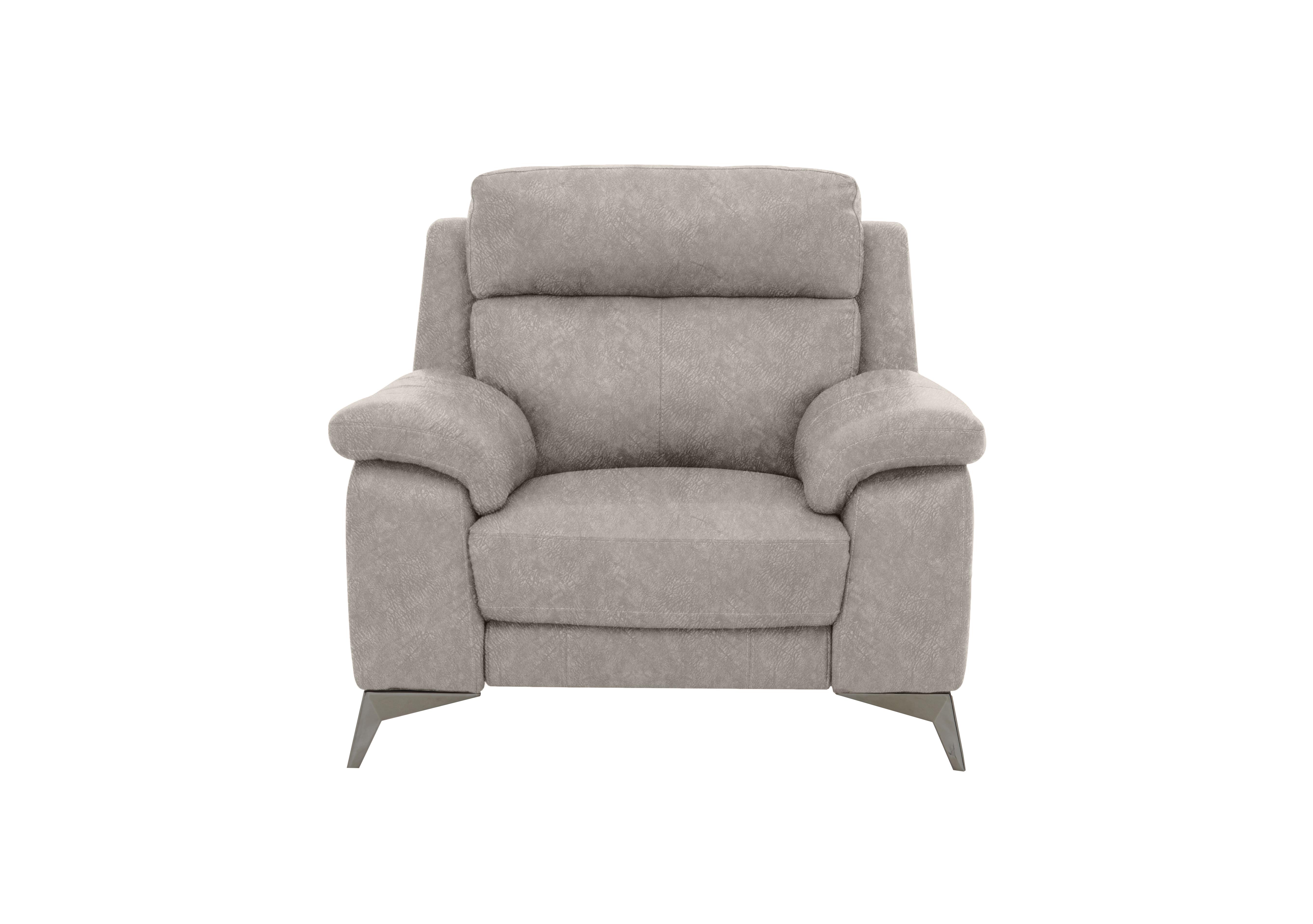 Missouri Fabric Armchair in Bfa-Bnn-R28 Fv3 Grey on Furniture Village