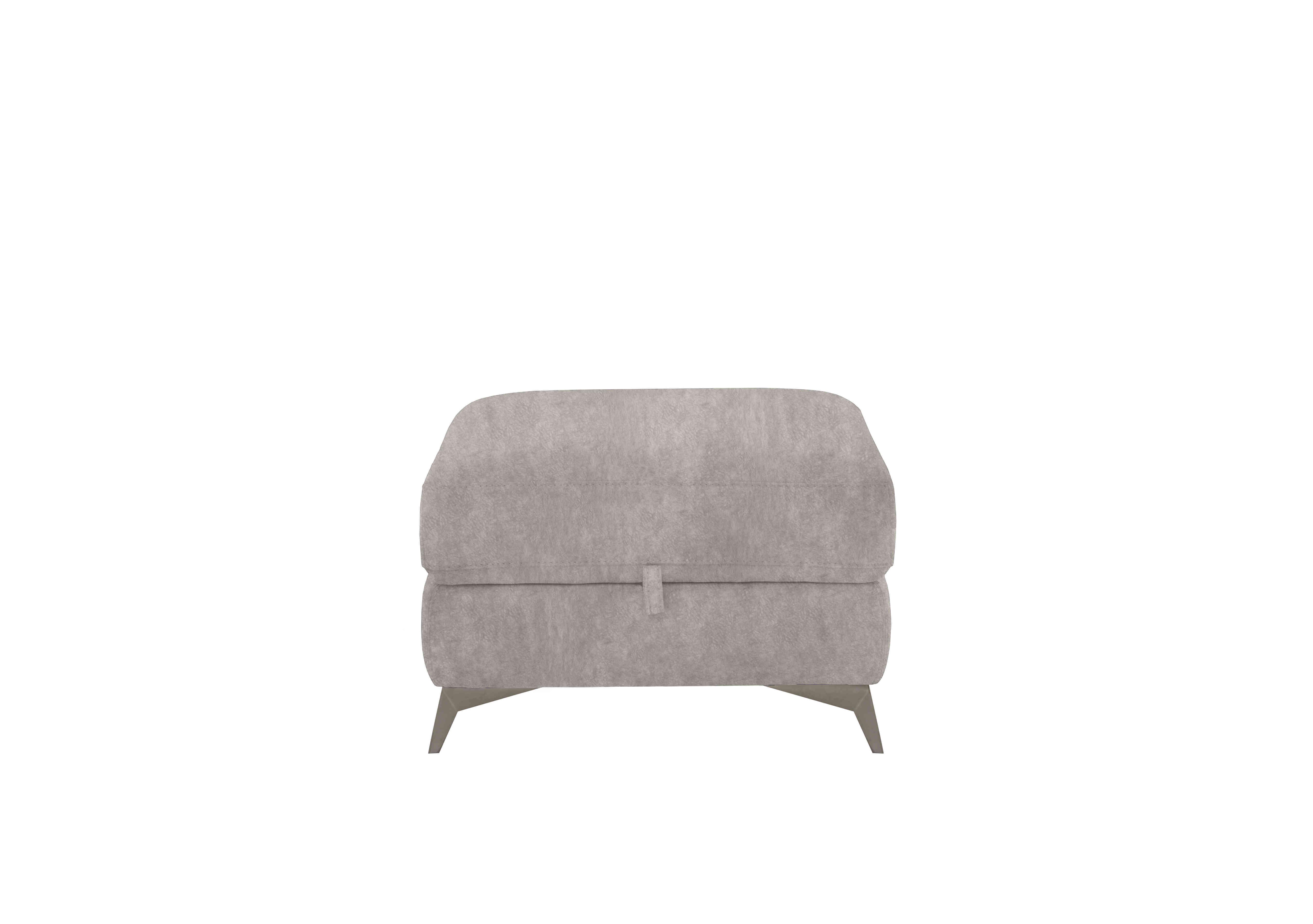 Missouri Fabric Storage Footstool in Bfa-Bnn-R28 Fv3 Grey on Furniture Village