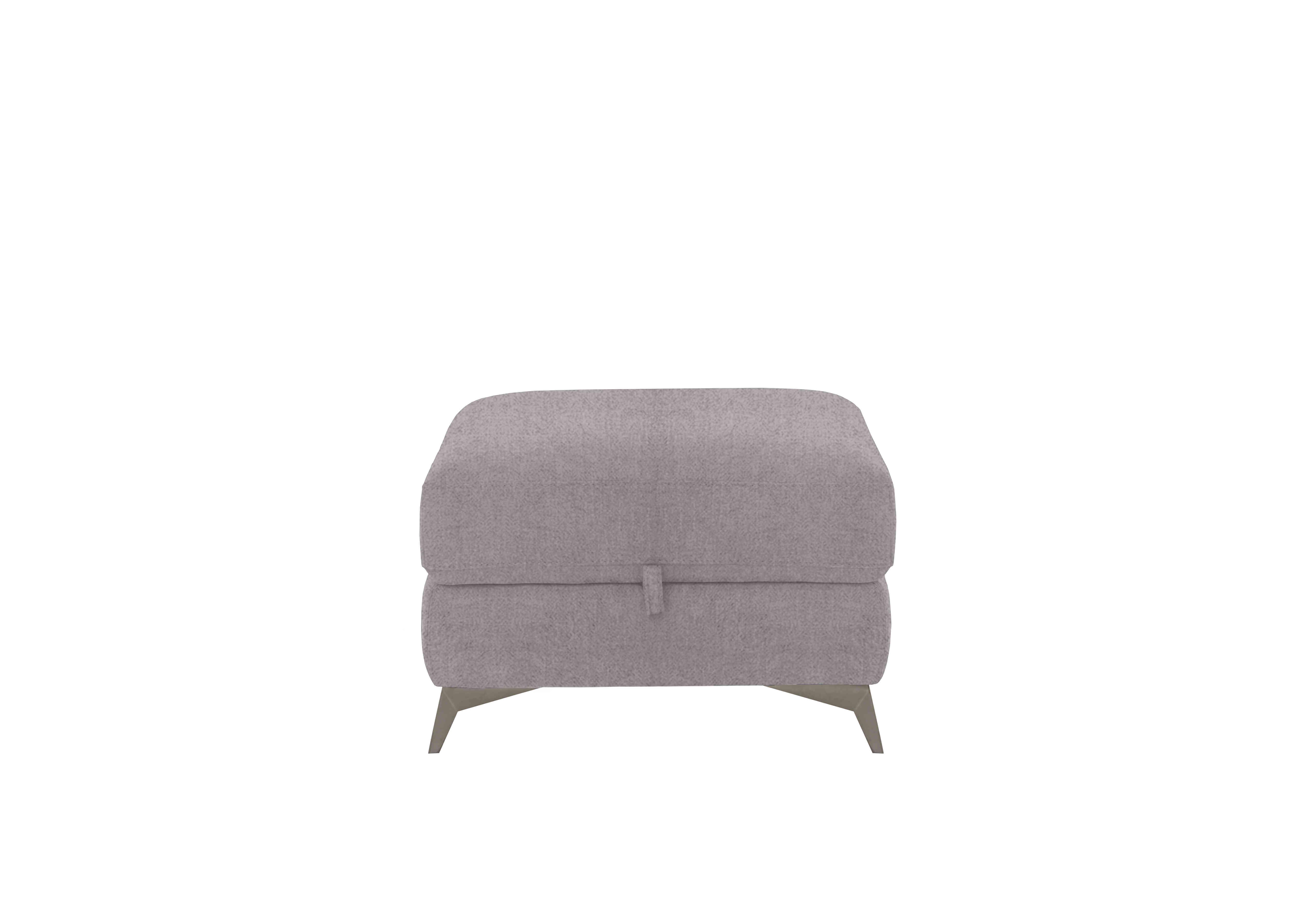 Missouri Fabric Storage Footstool in Fab-Meo-R27 Pewter on Furniture Village