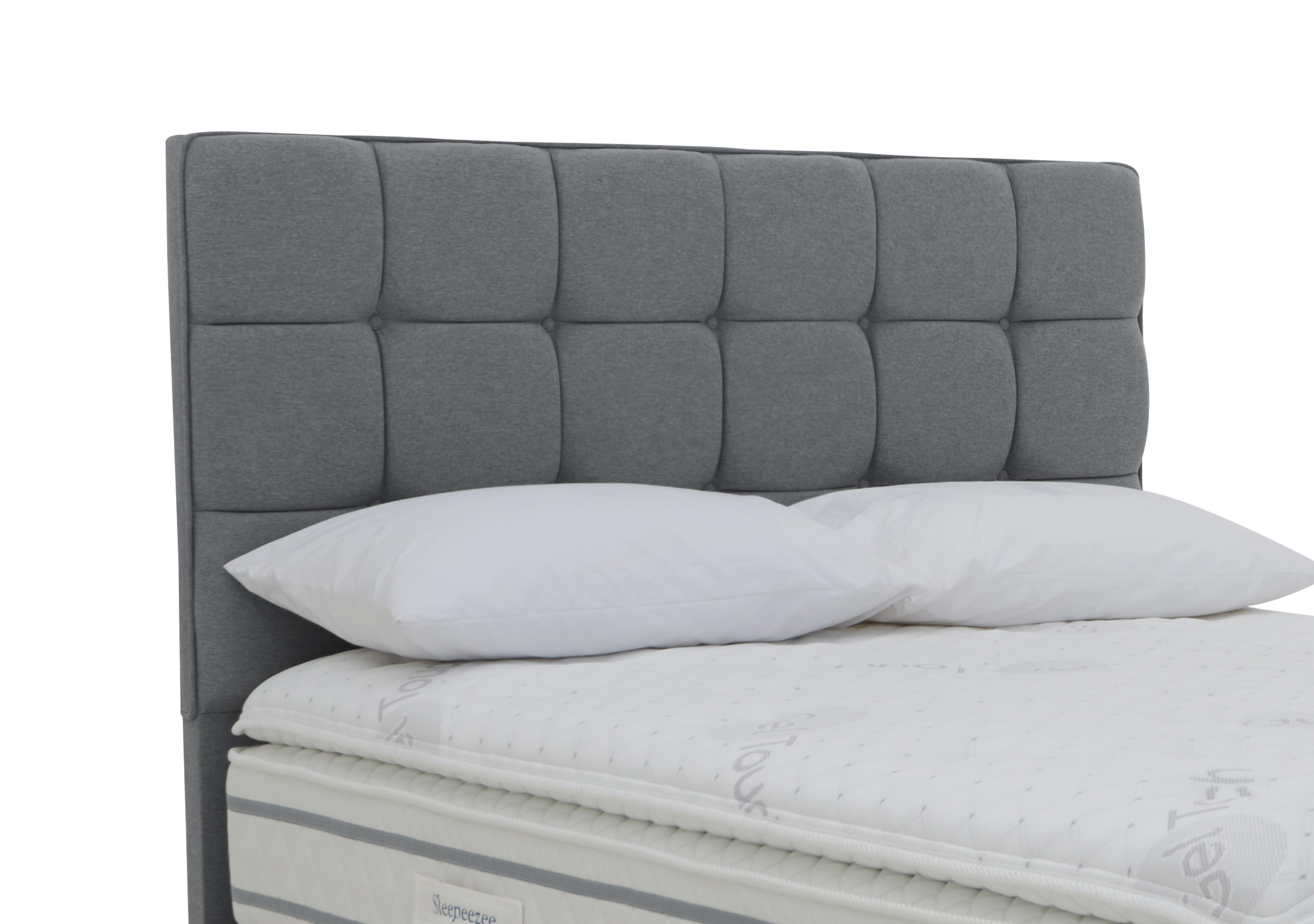 Aspen Floor Standing Headboard in Joshua Grey on Furniture Village