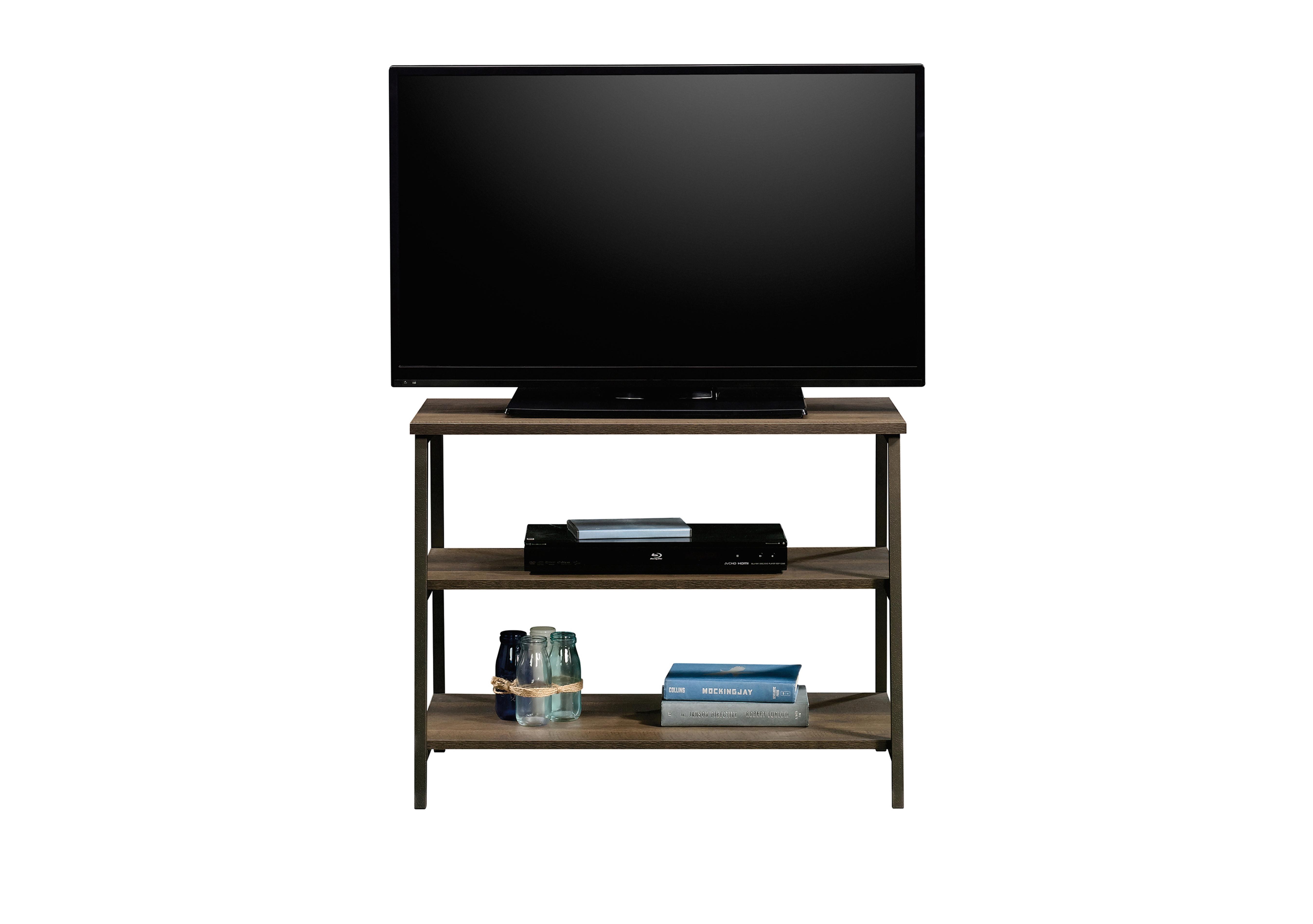 Asher TV Unit in Smoked Oak on Furniture Village
