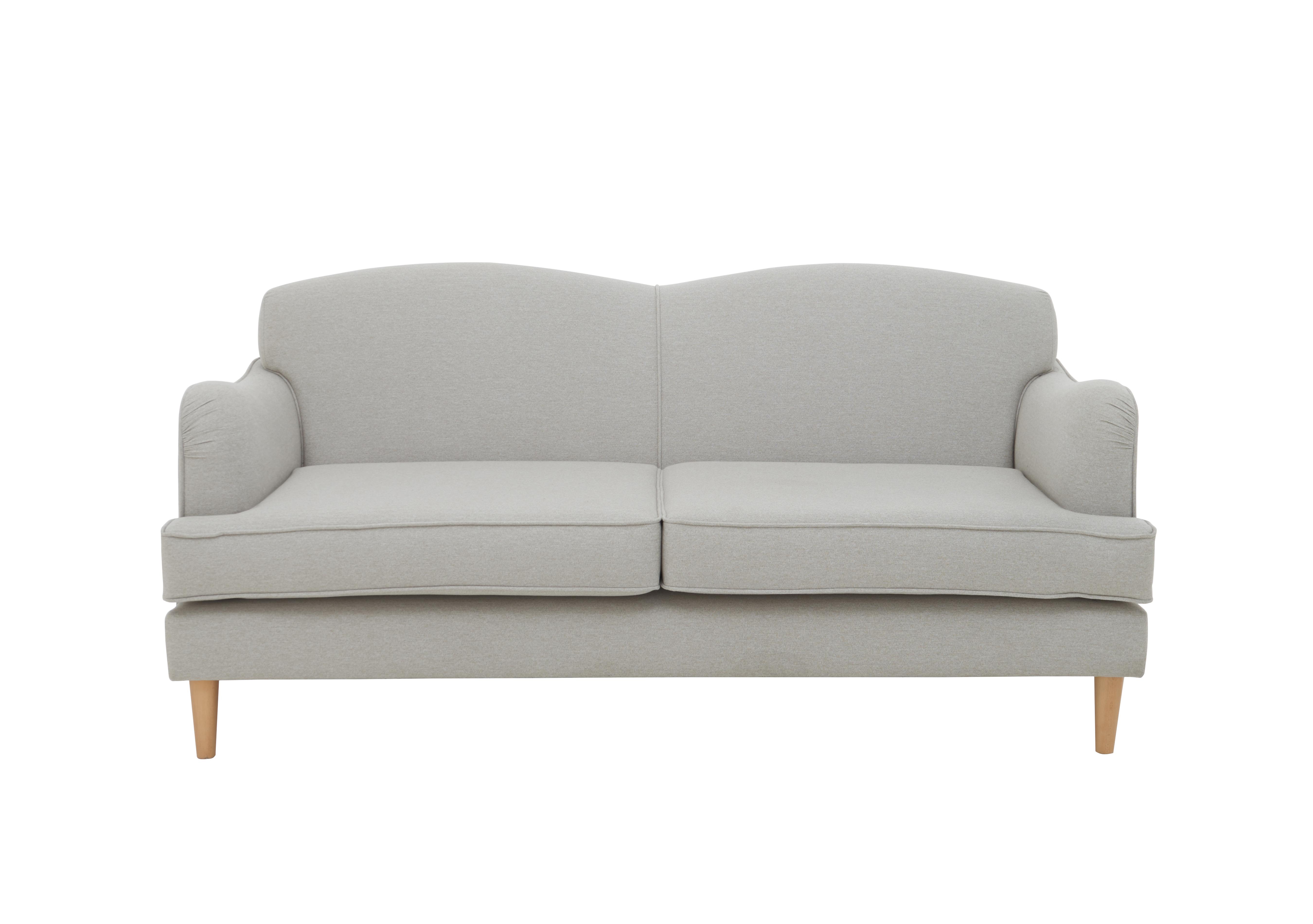 Otley Run 3 Seater Fabric Sofa in Norfolk Pebble Light Wood on Furniture Village