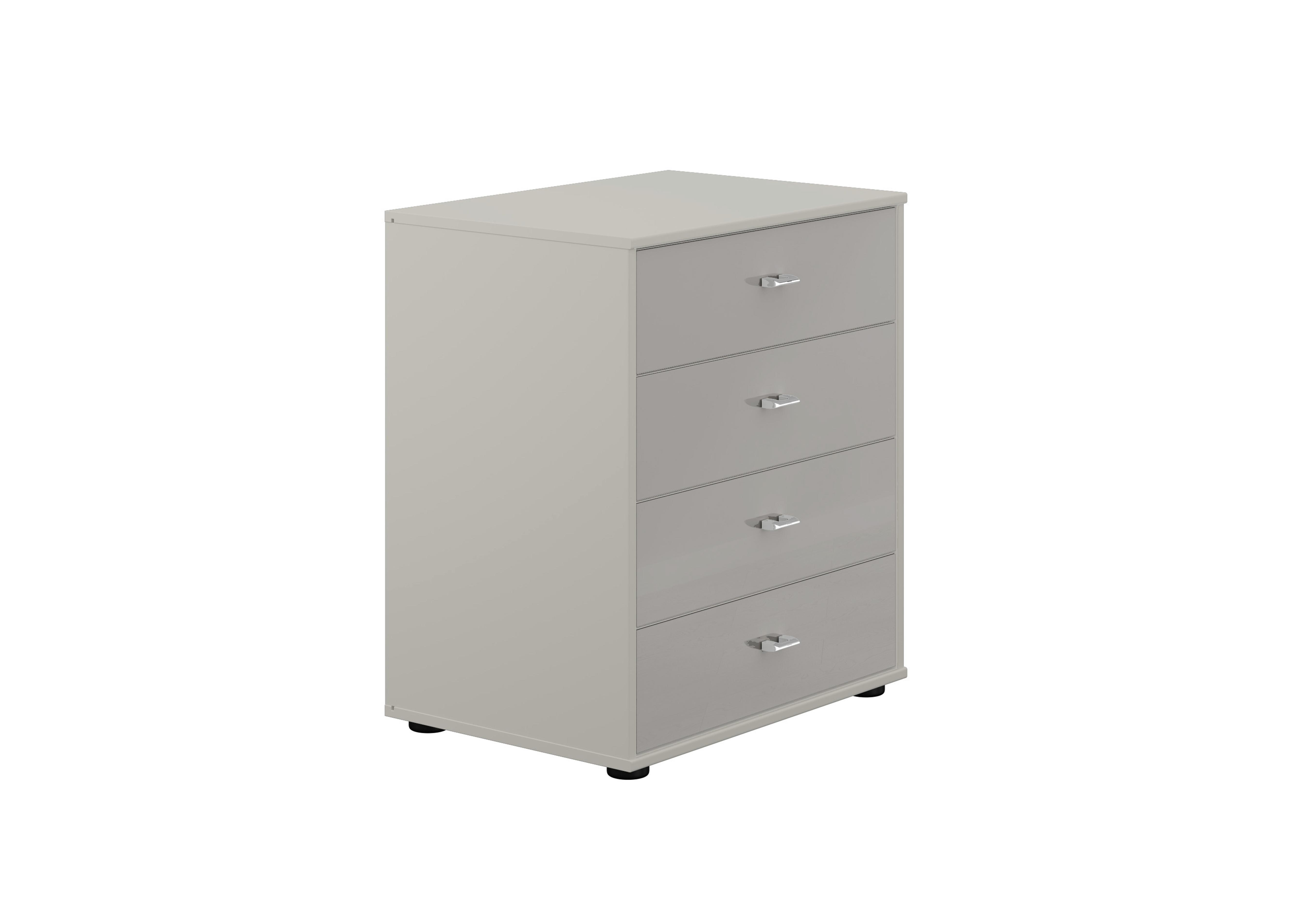 Santa Cruz 60cm 4 Drawer Chest in Grey Dr/Grey Carcase on Furniture Village