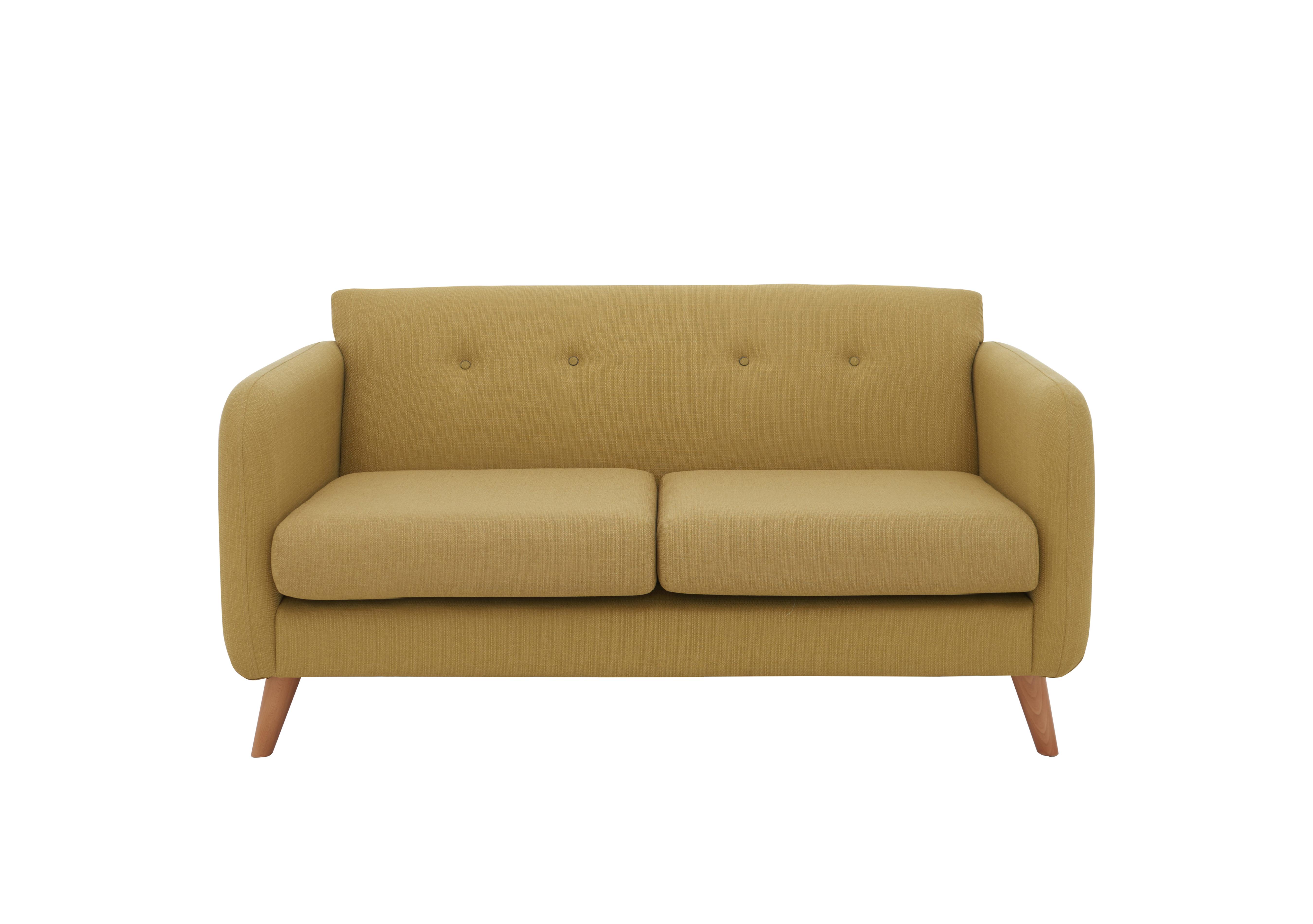 Garrison Lane 2 Seater Fabric Sofa in Costa Lime/Lime Btn Lw on Furniture Village