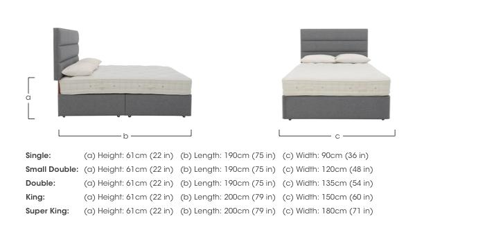 Bespoke Brilliance Platform Divan Set in  on Furniture Village
