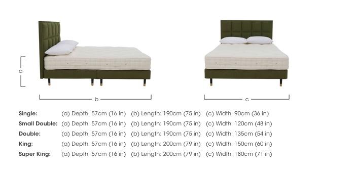 Bespoke Brilliance Shallow Divan Set in  on Furniture Village