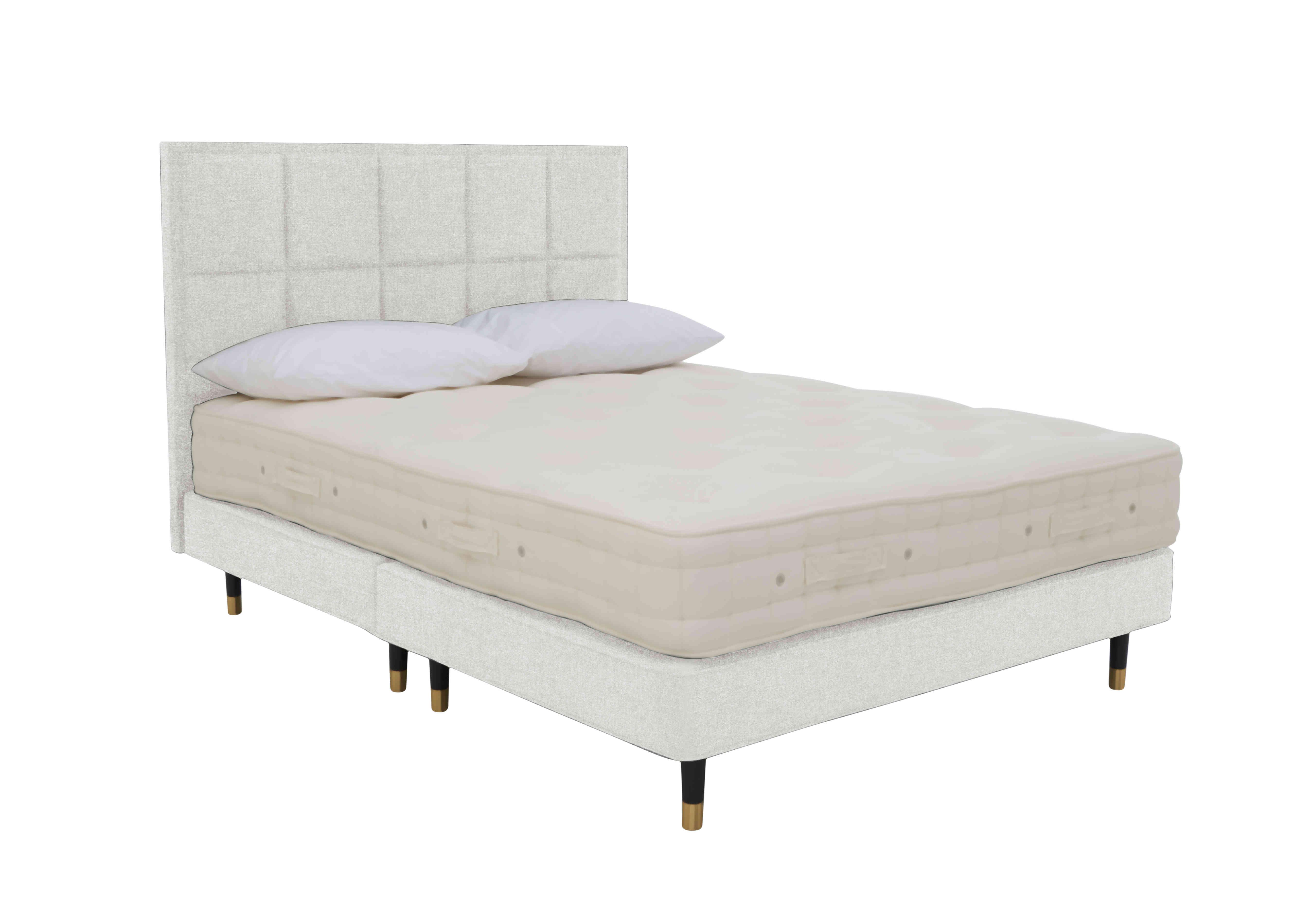 Bespoke Brilliance Shallow Divan Set in Imperio 901 Cream on Furniture Village