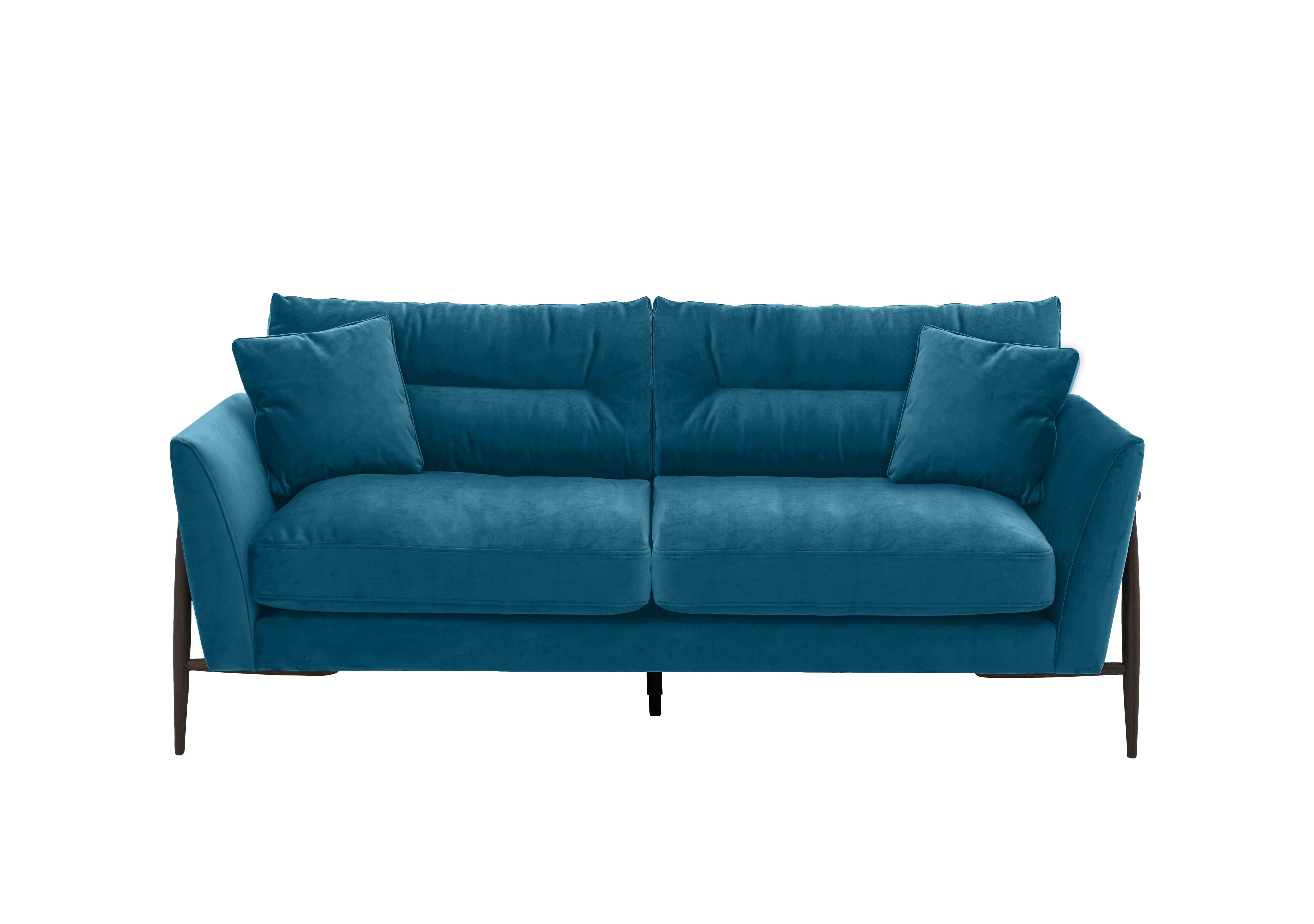 Bellaria Medium Fabric Sofa in T284 Dk Legs on Furniture Village
