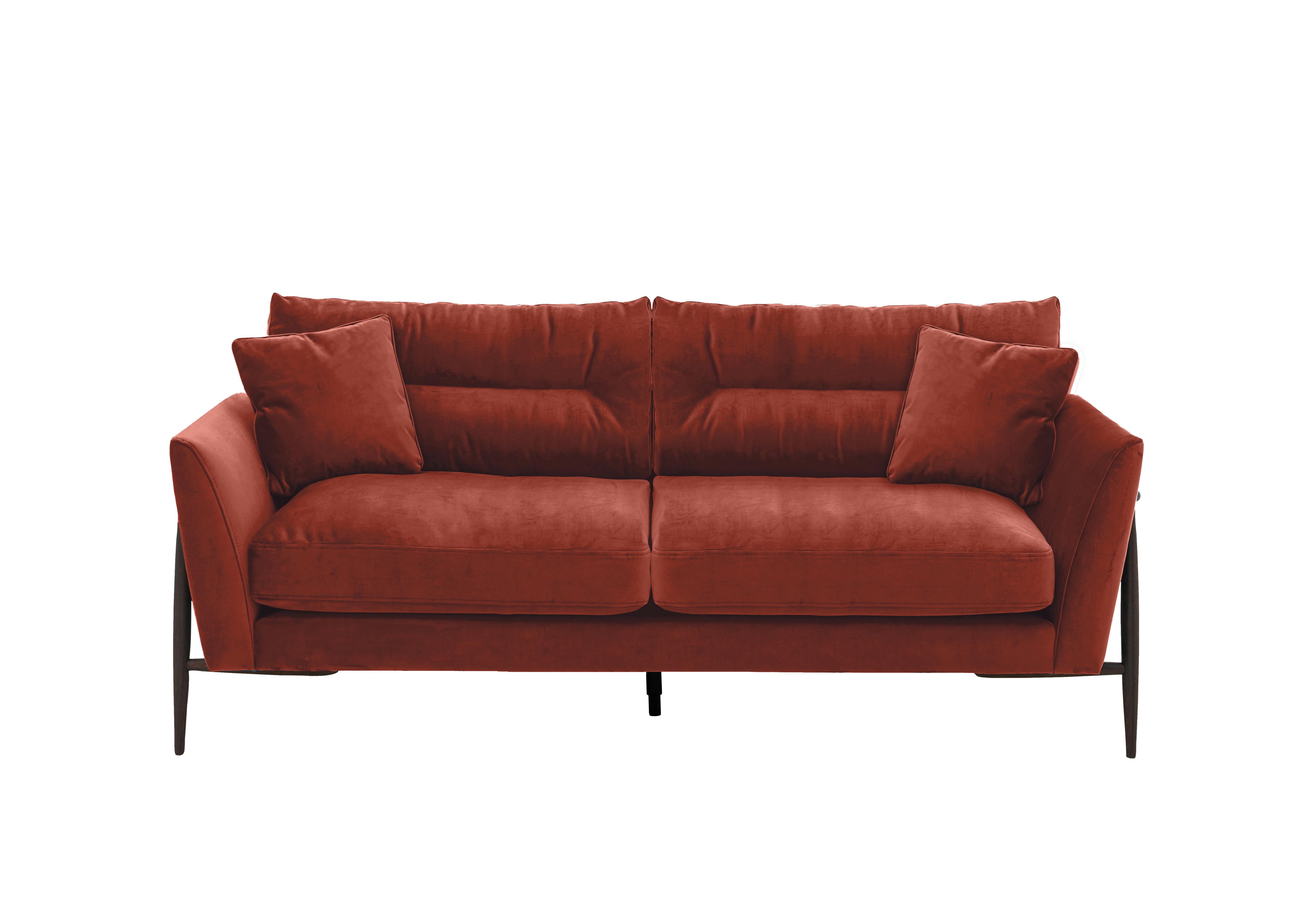 Bellaria Medium Fabric Sofa in T285 Dk Legs on Furniture Village