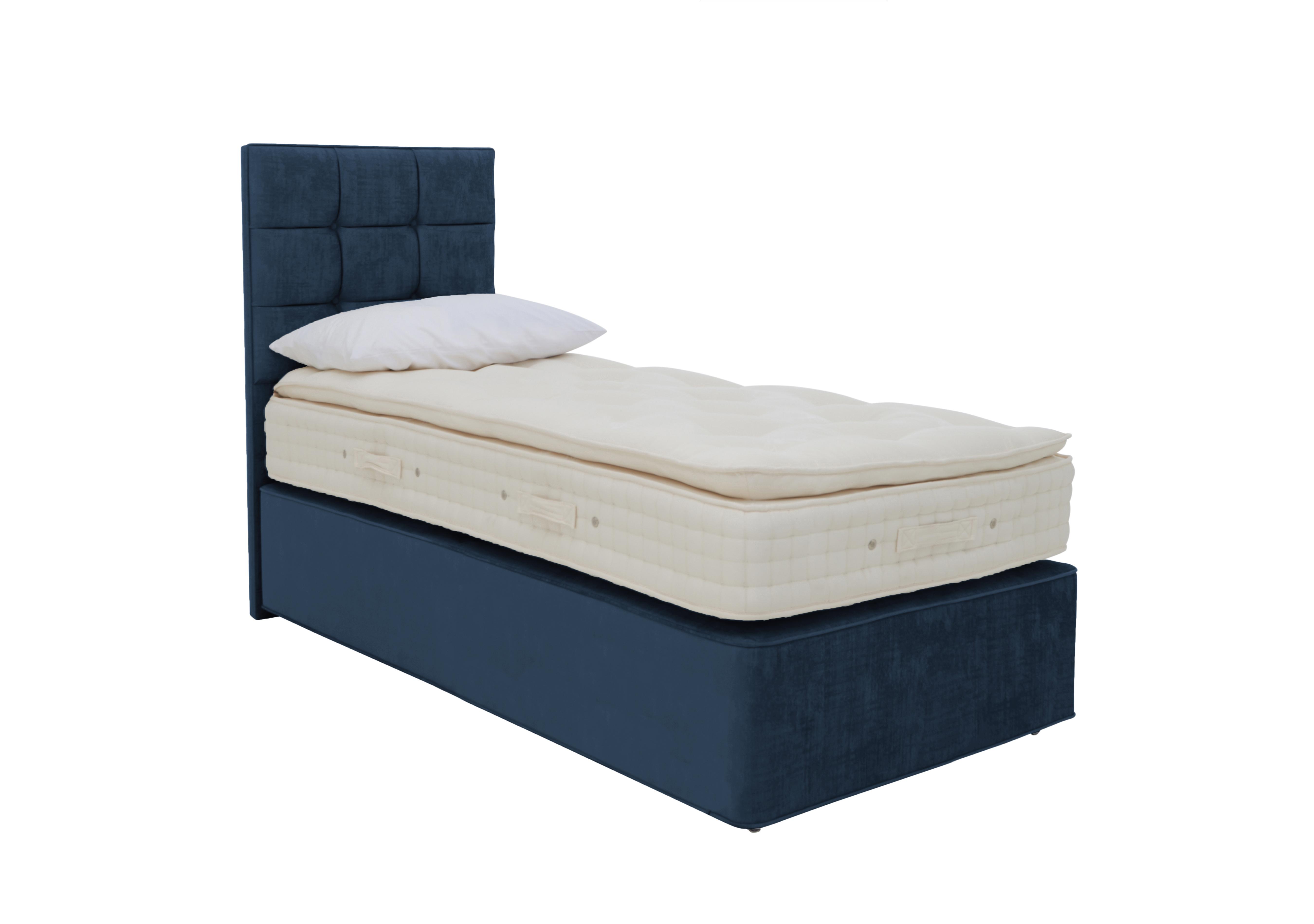 Bespoke Luxury Divan Set in Premium 606 Royal Navy on Furniture Village