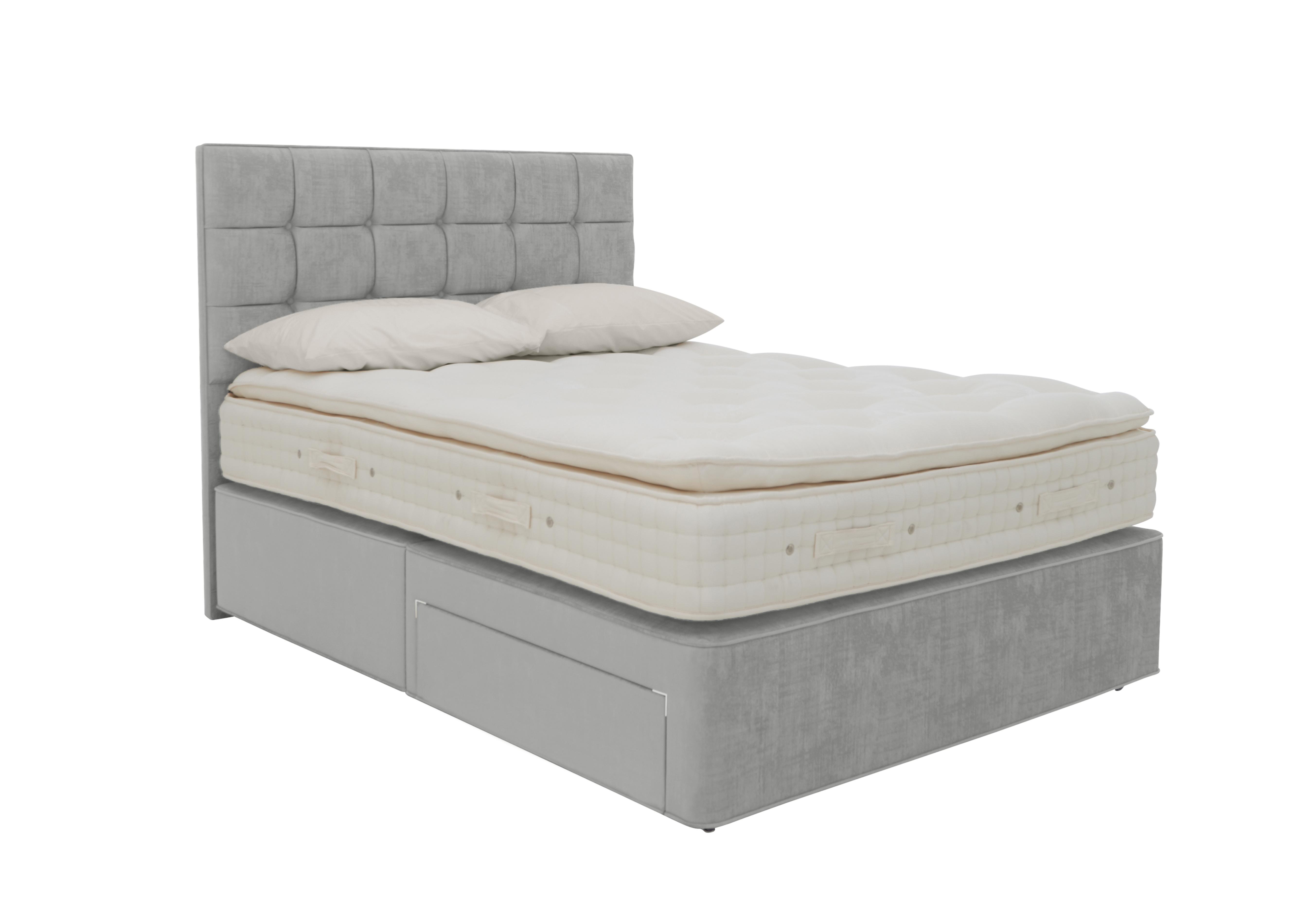 Bespoke Luxury Divan Set in Premium 806 Simply Zinc on Furniture Village