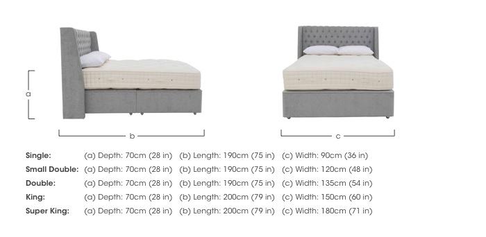 Bespoke Grandeur Divan Set in  on Furniture Village