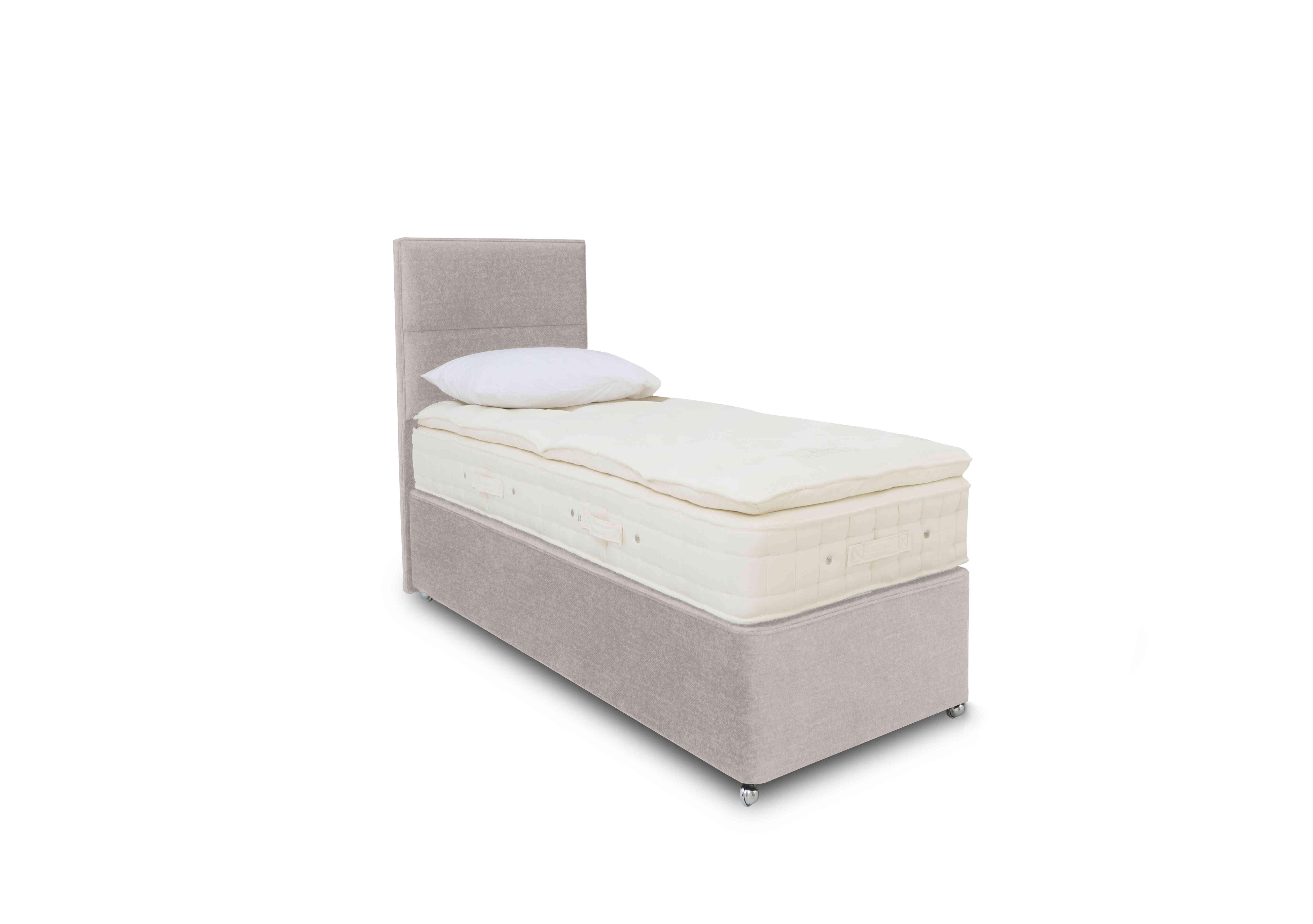 Bespoke Finesse Platform Top Divan Set in Maestro 9034 Orchid on Furniture Village