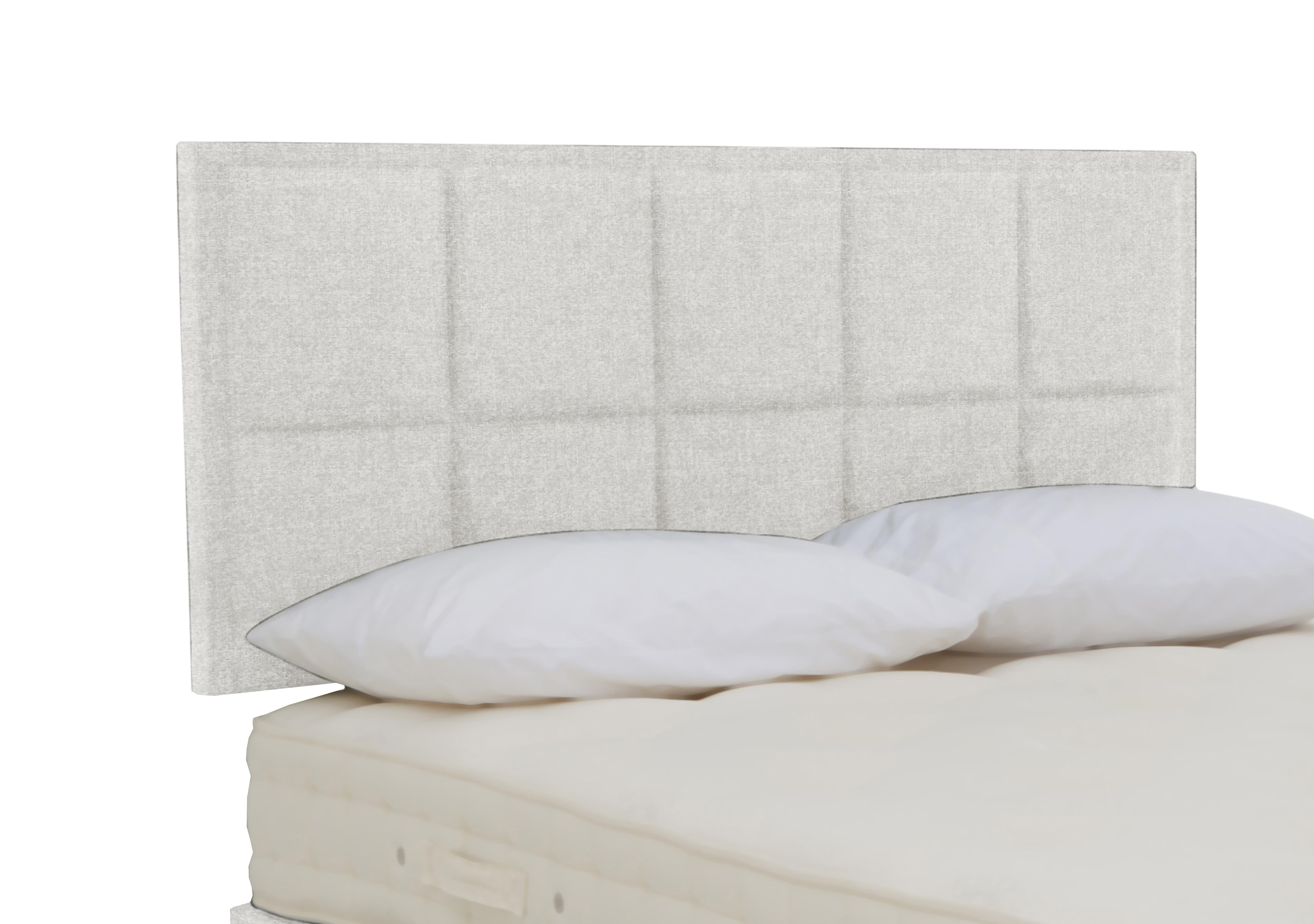 Riley Strutted Headboard in Imperio 901 Cream on Furniture Village