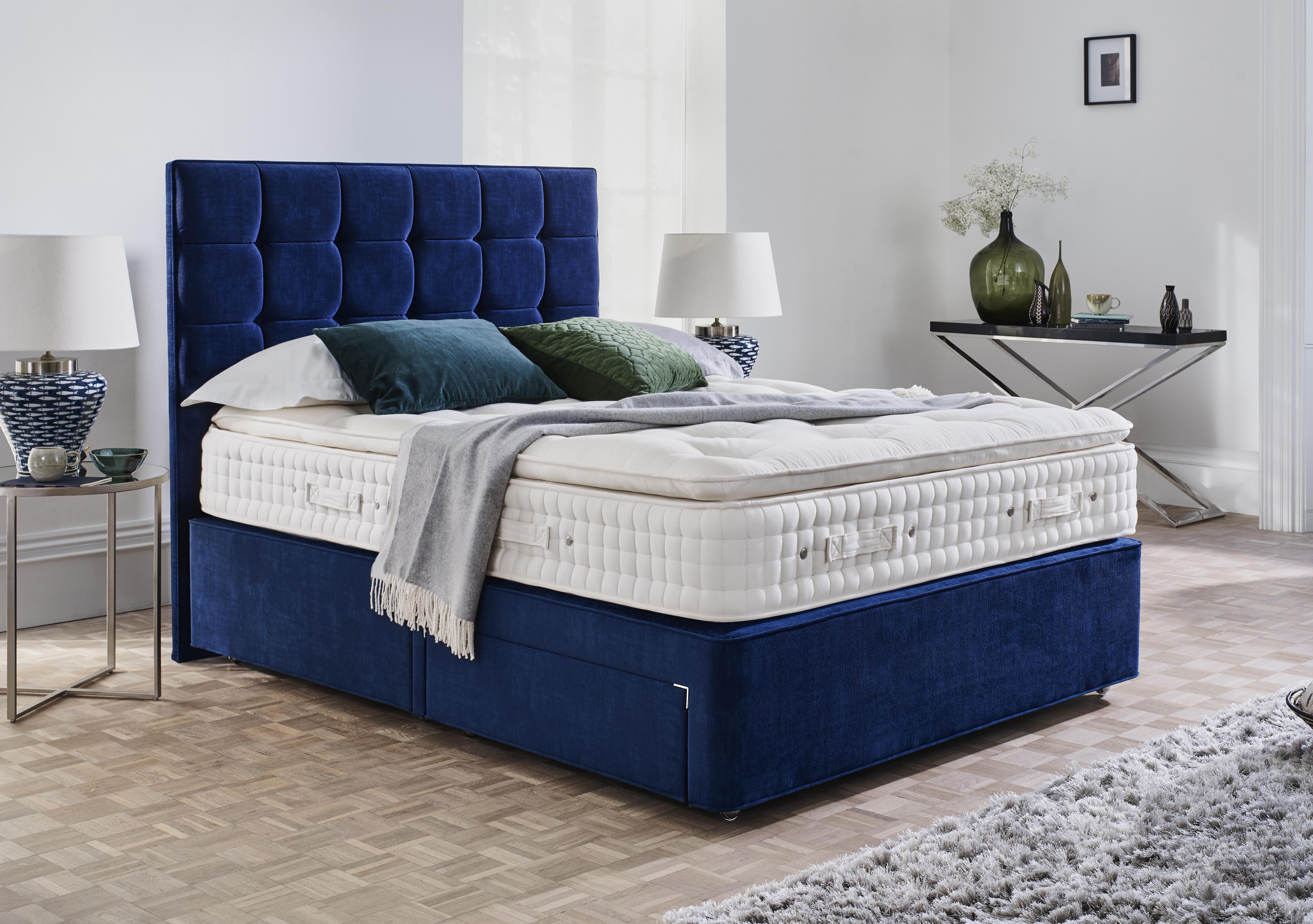 Bespoke Mia Floor Standing Headboard in  on Furniture Village