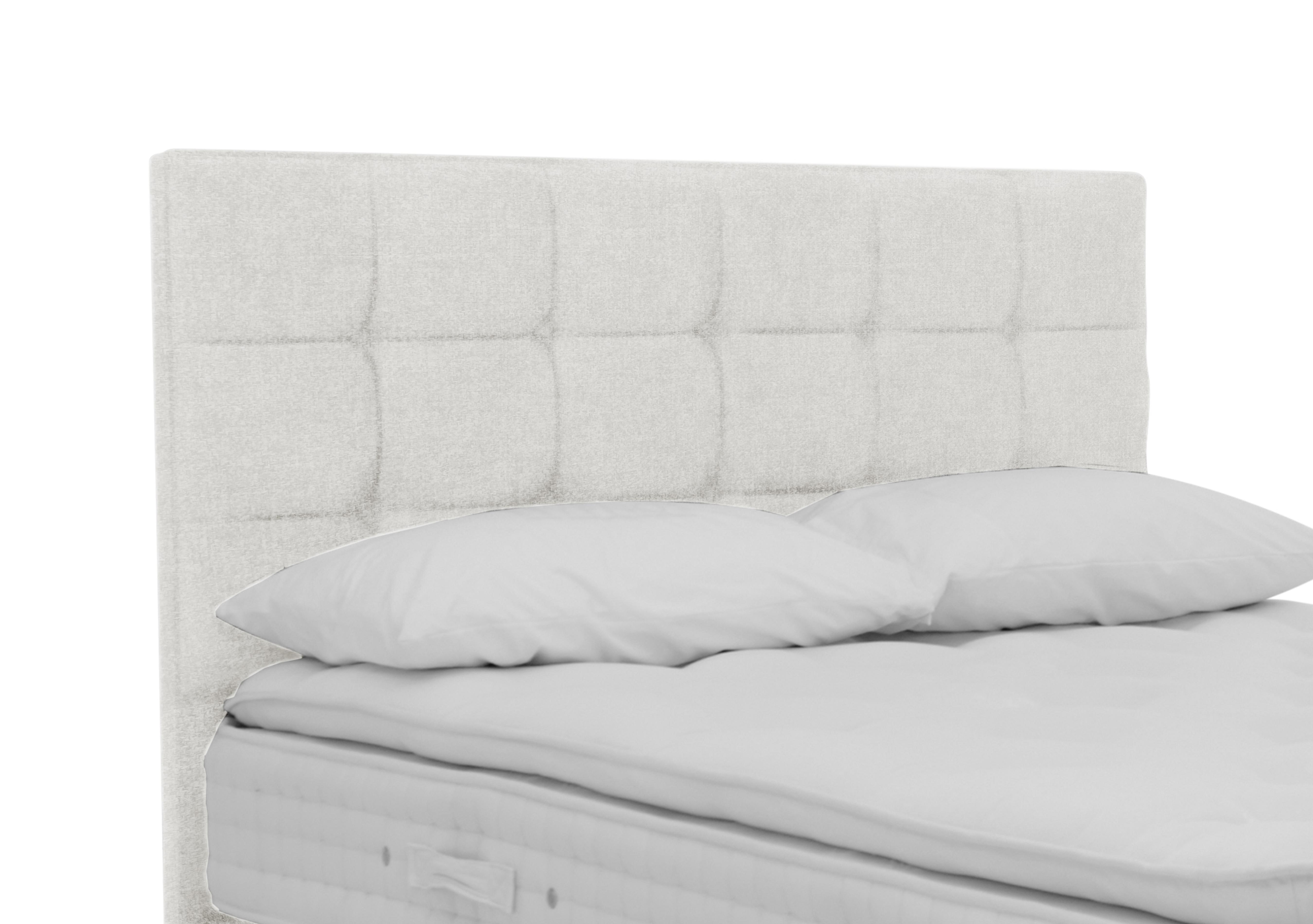Bespoke Mia Floor Standing Headboard in Imperio 901 Cream on Furniture Village