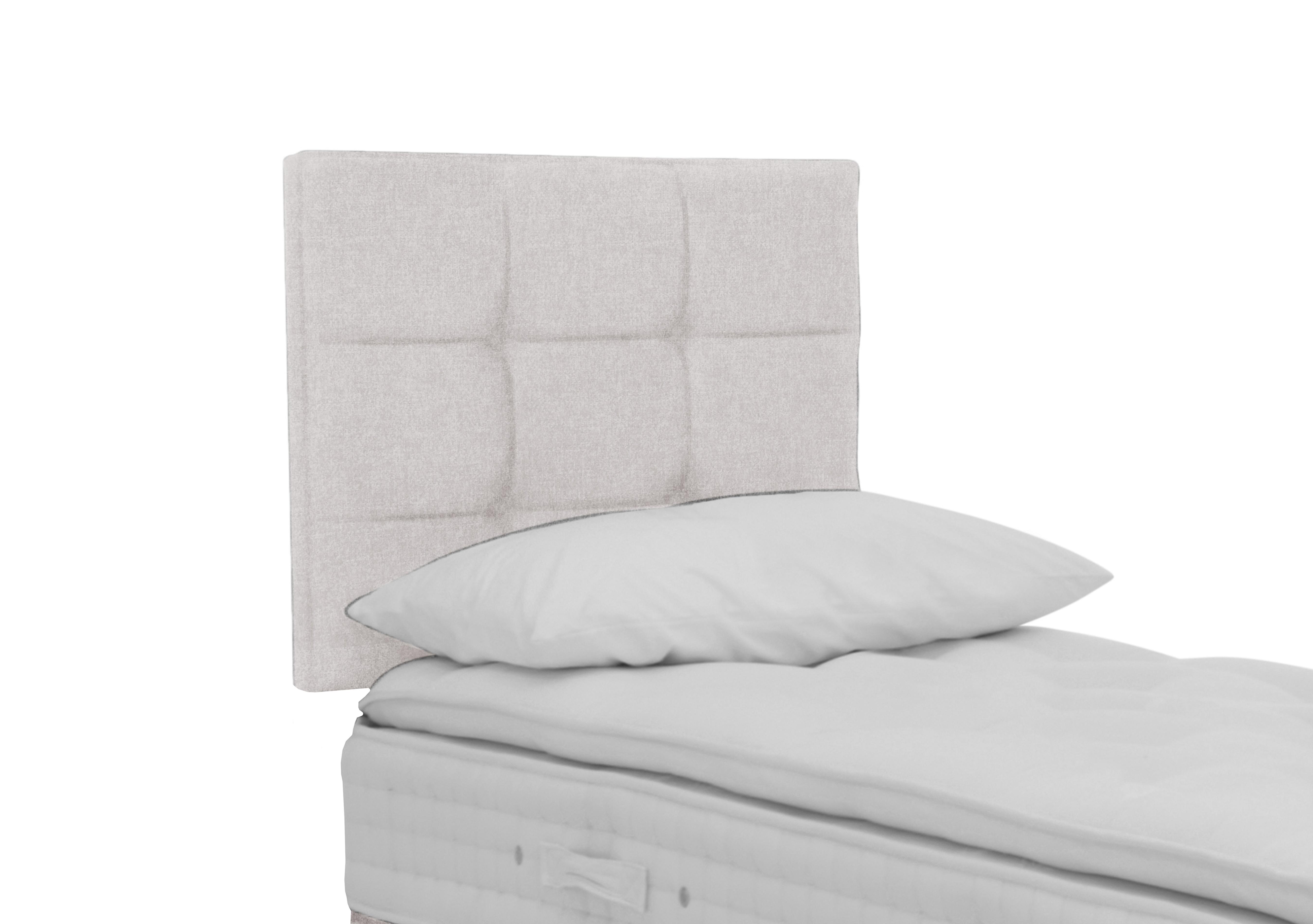 Mia Strutted Headboard in Brooklyn 903 Shell on Furniture Village