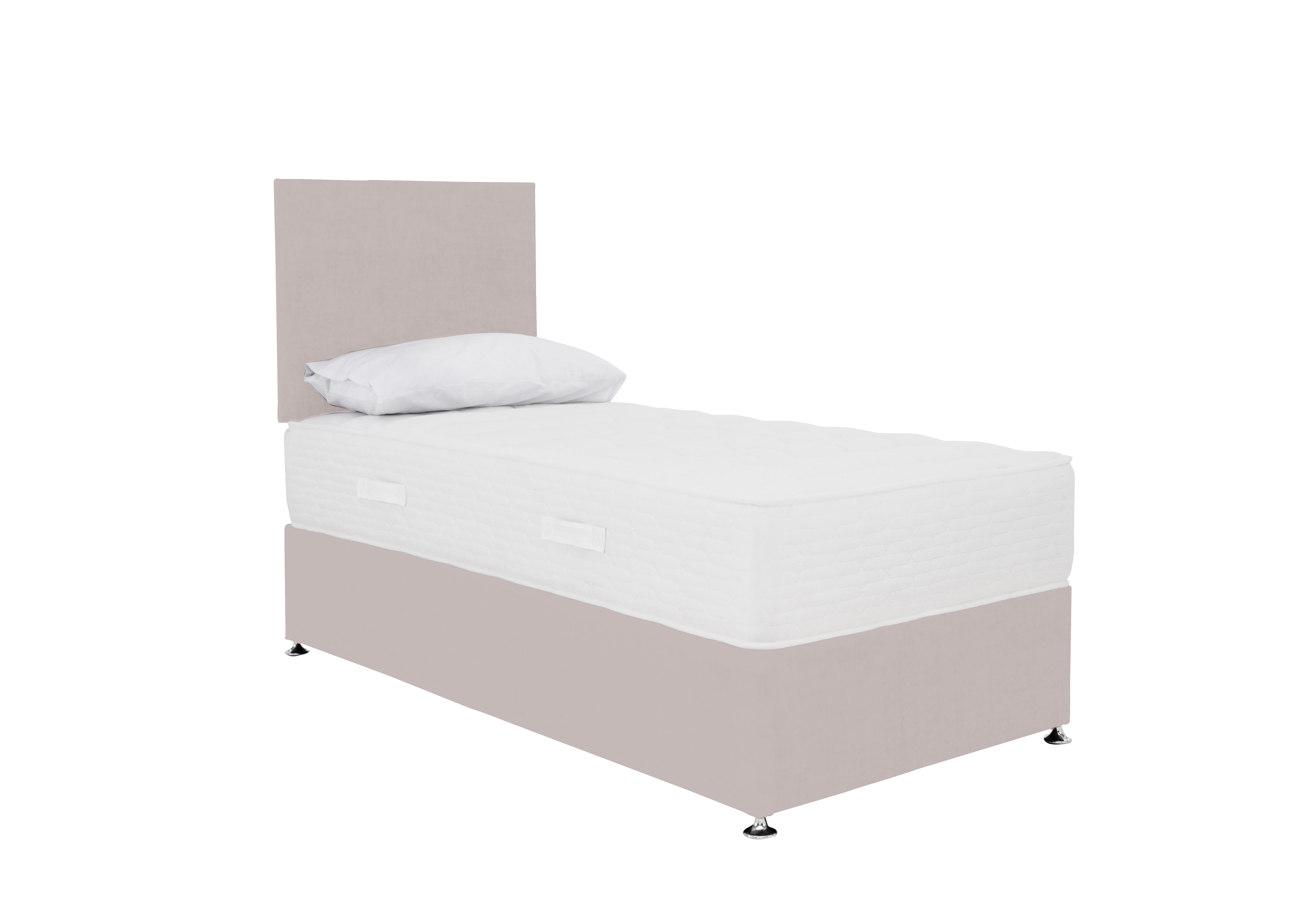 Sleep Cool Divan Set in Plush Argent on Furniture Village