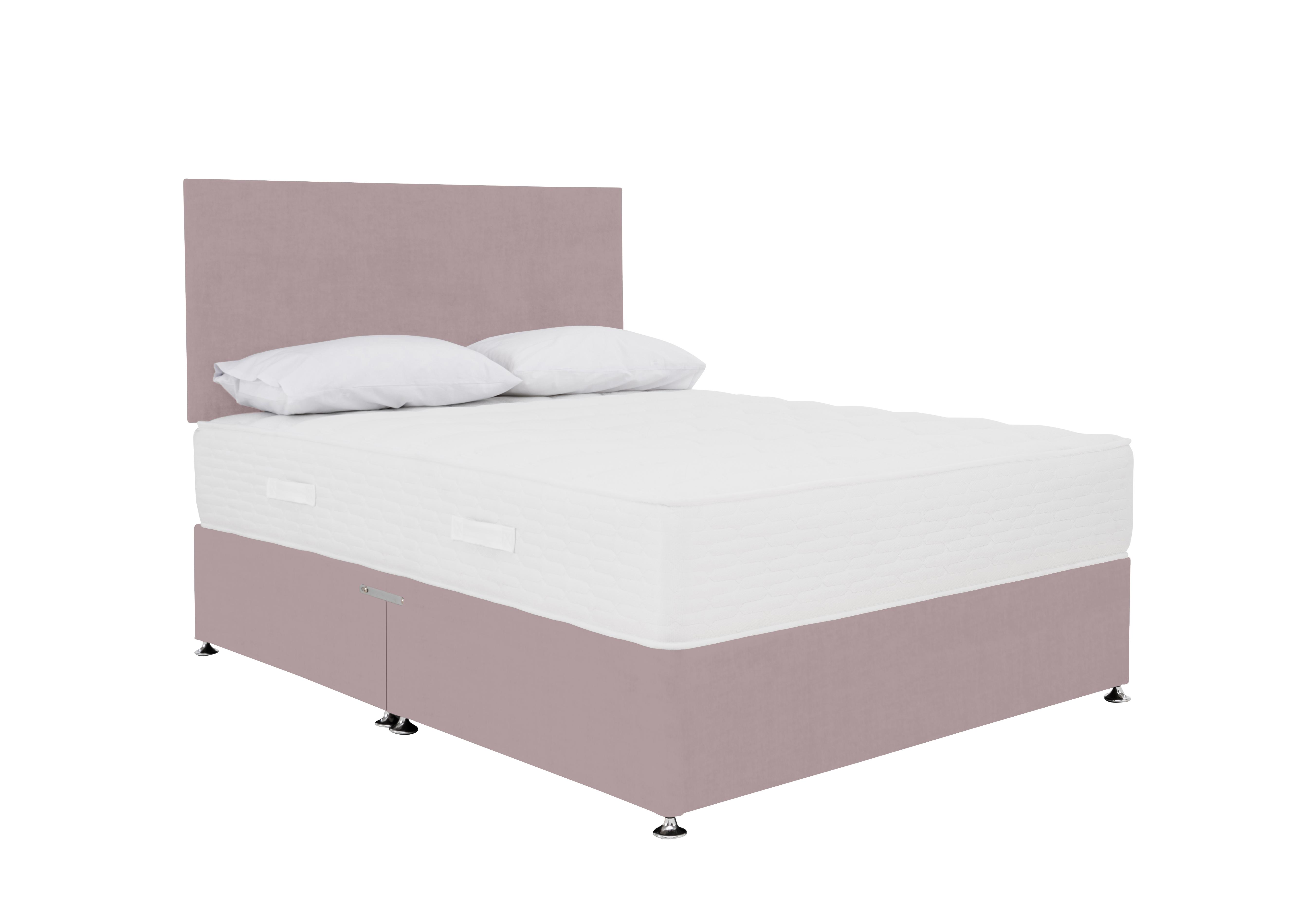 Sleep Cool Divan Set in Plush Lilac on Furniture Village