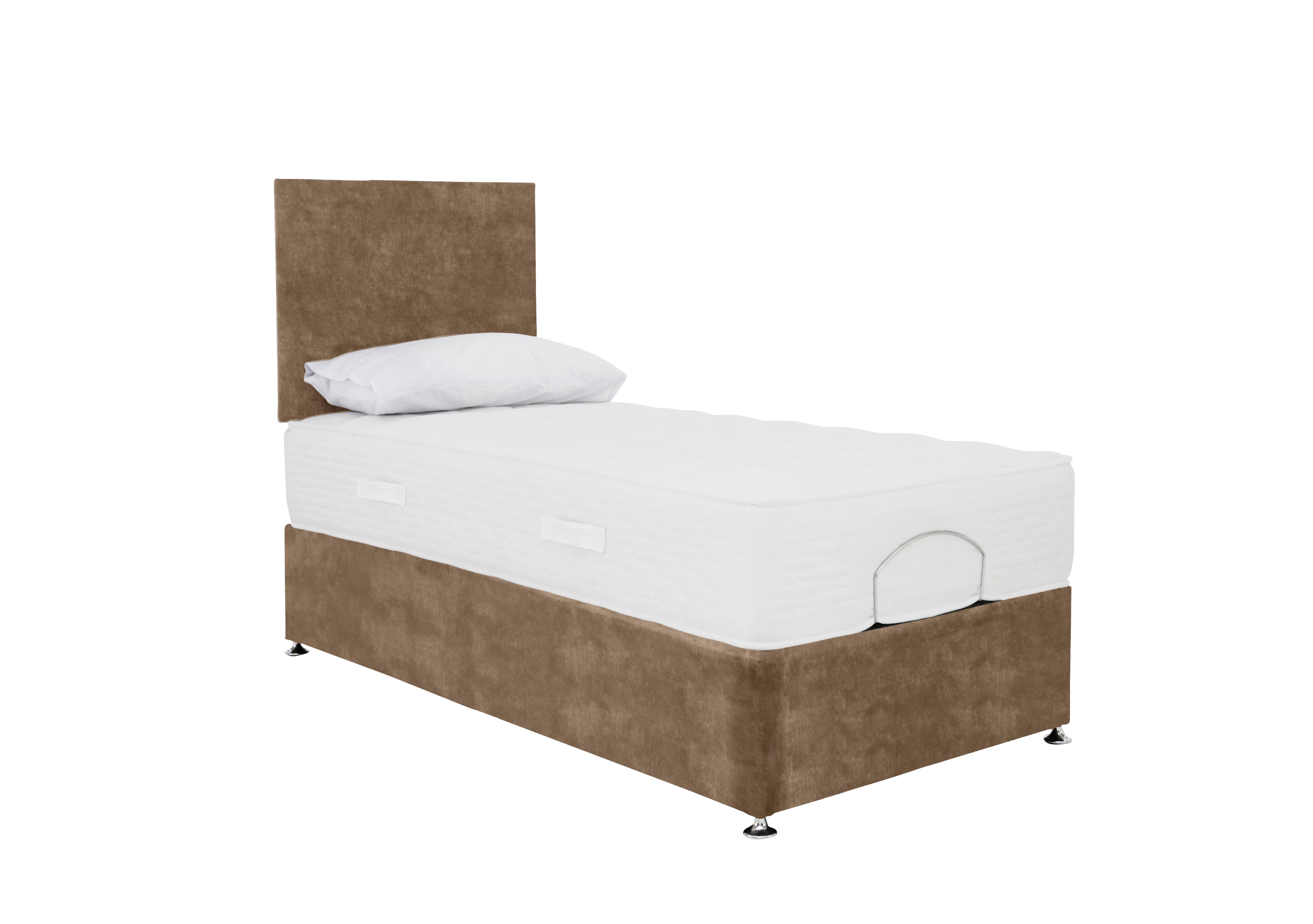 Sleep Cool Adjustable Divan Set in Lace Caramel on Furniture Village