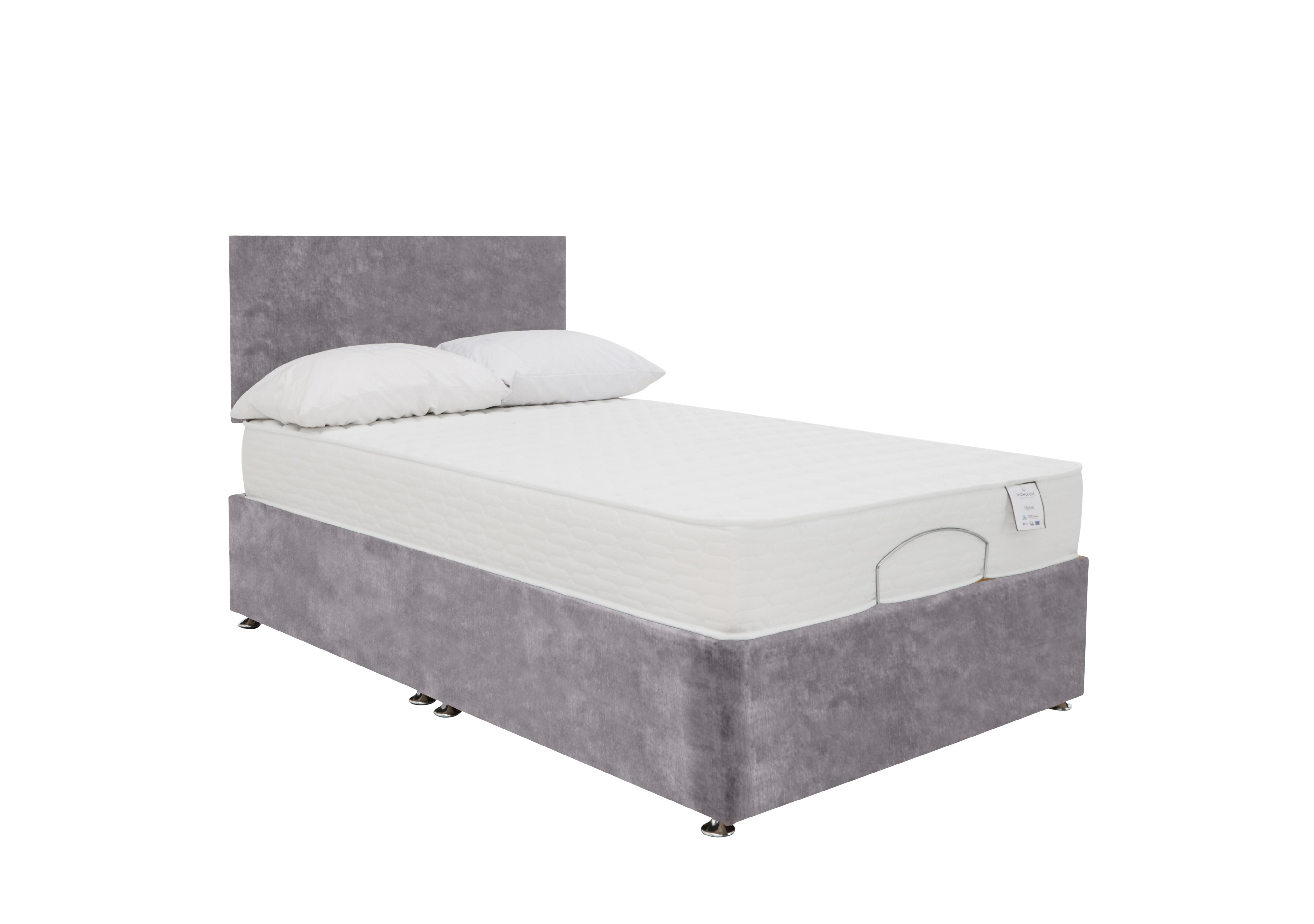 Sleep Cool Adjustable Divan Set in Lace Dolphin on Furniture Village