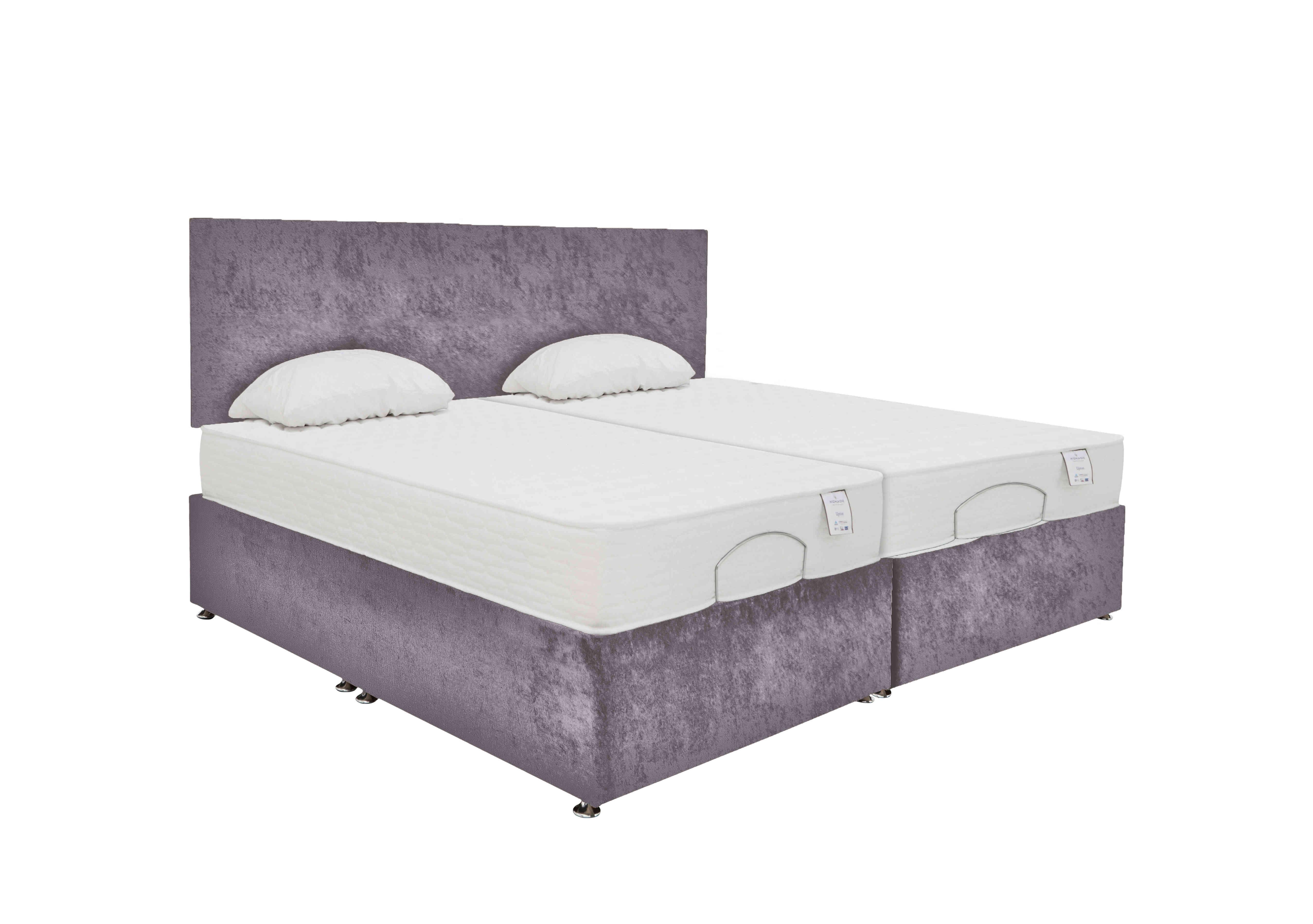 Sleep Cool Adjustable Divan Set in Lace Dolphin on Furniture Village