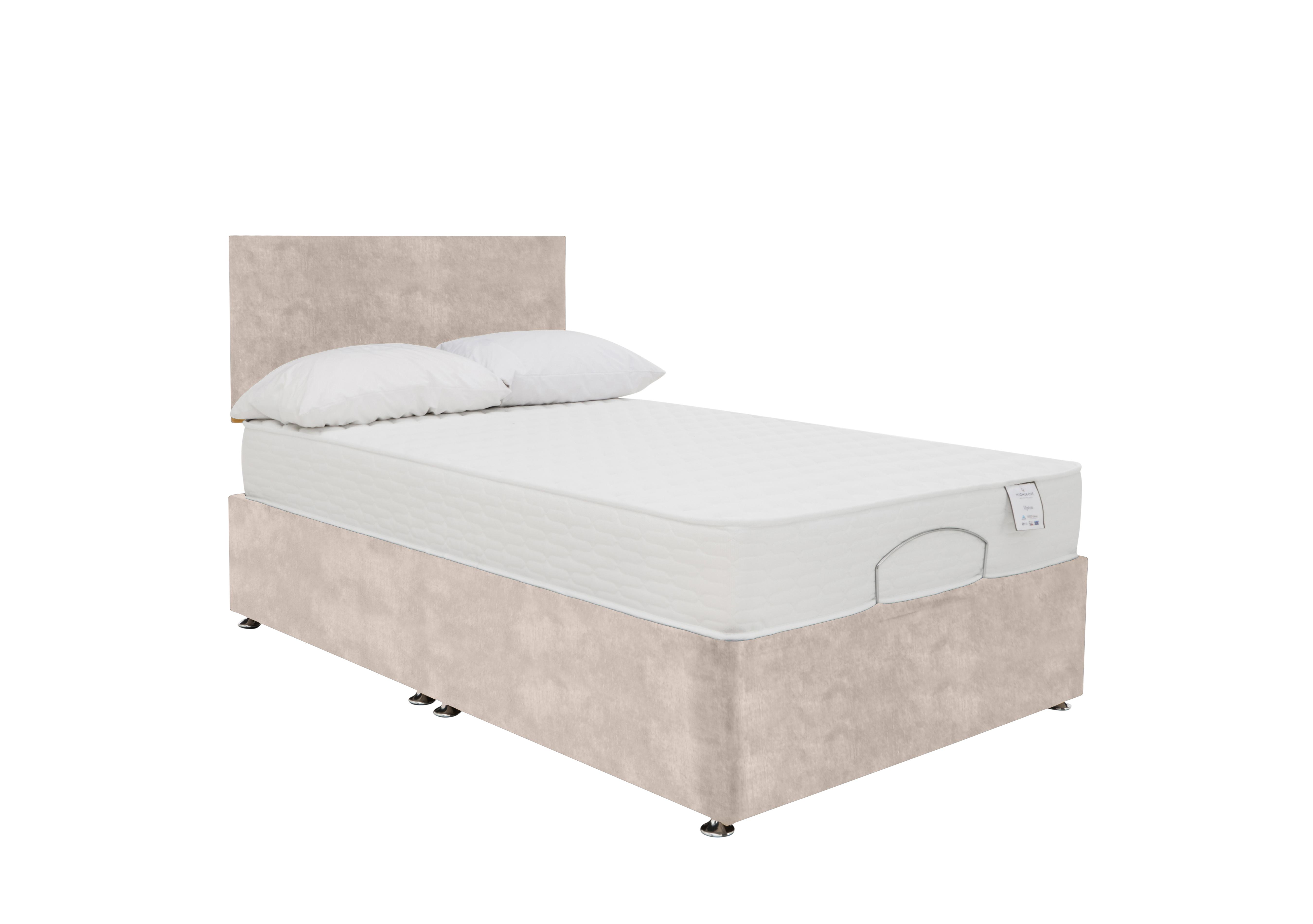 Sleep Cool Adjustable Divan Set in Lace Ivory on Furniture Village