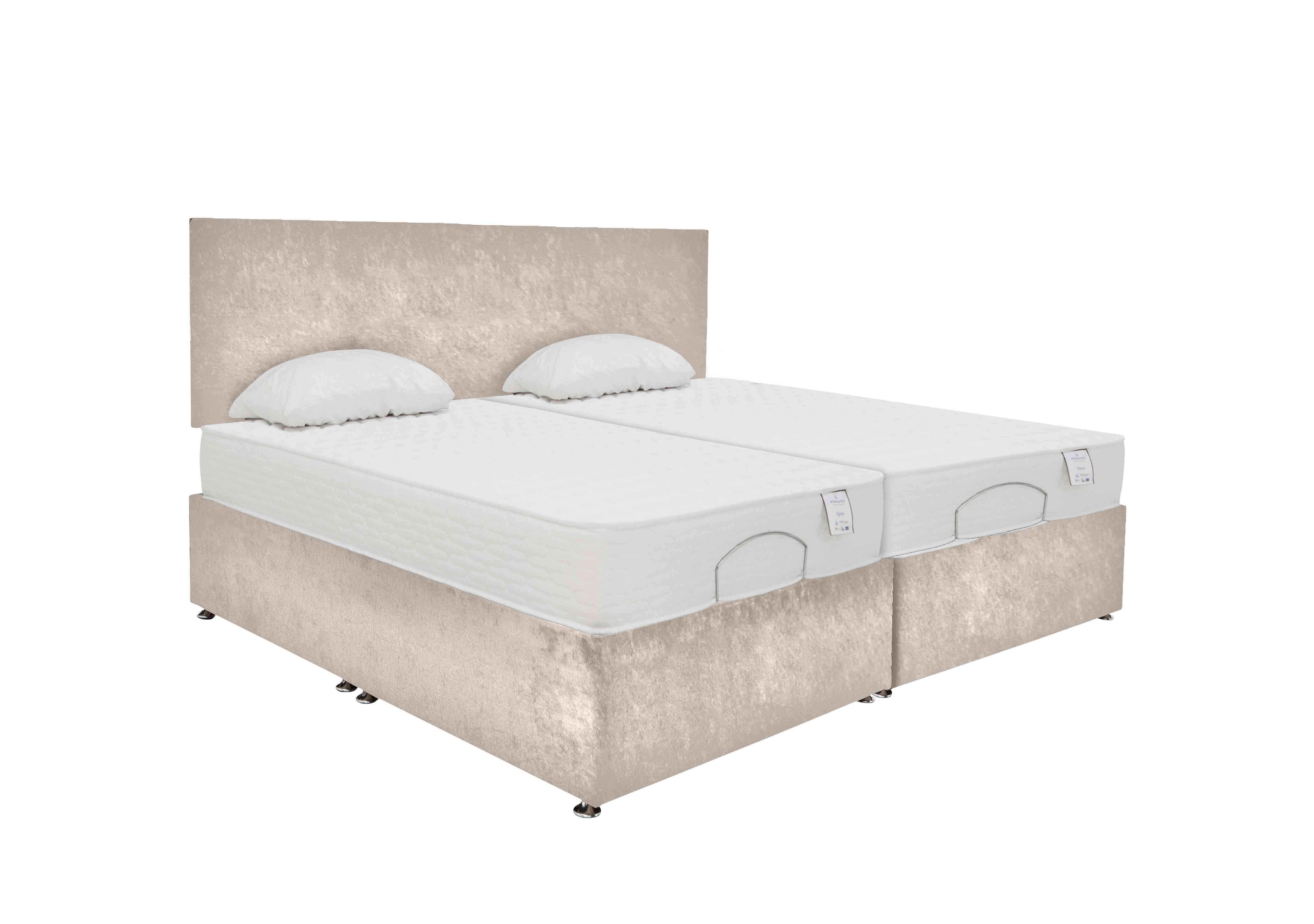 Sleep Cool Adjustable Divan Set in Lace Ivory on Furniture Village