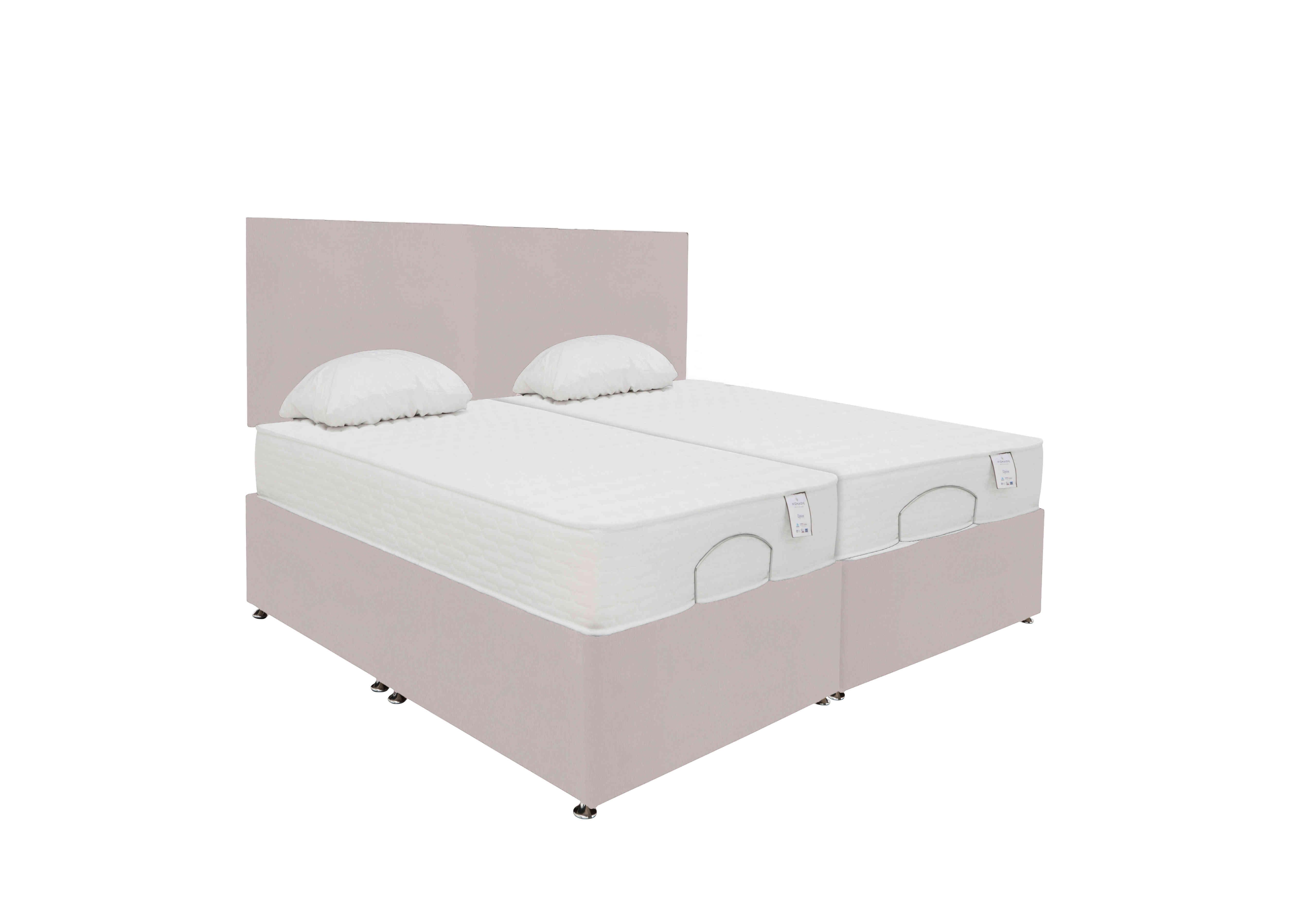 Sleep Cool Adjustable Divan Set in Plush Argent on Furniture Village