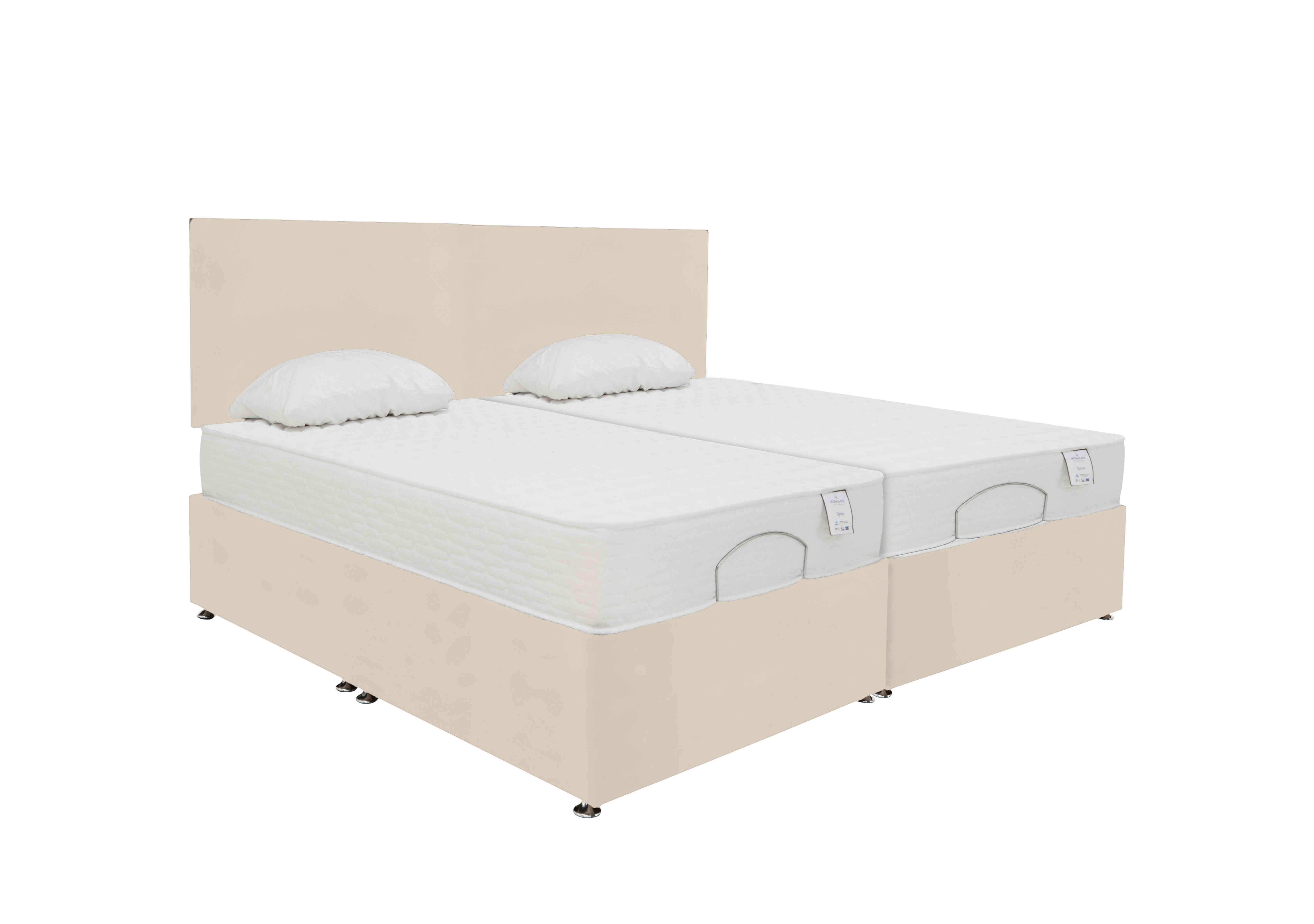 Sleep Cool Adjustable Divan Set in Plush Ecru on Furniture Village