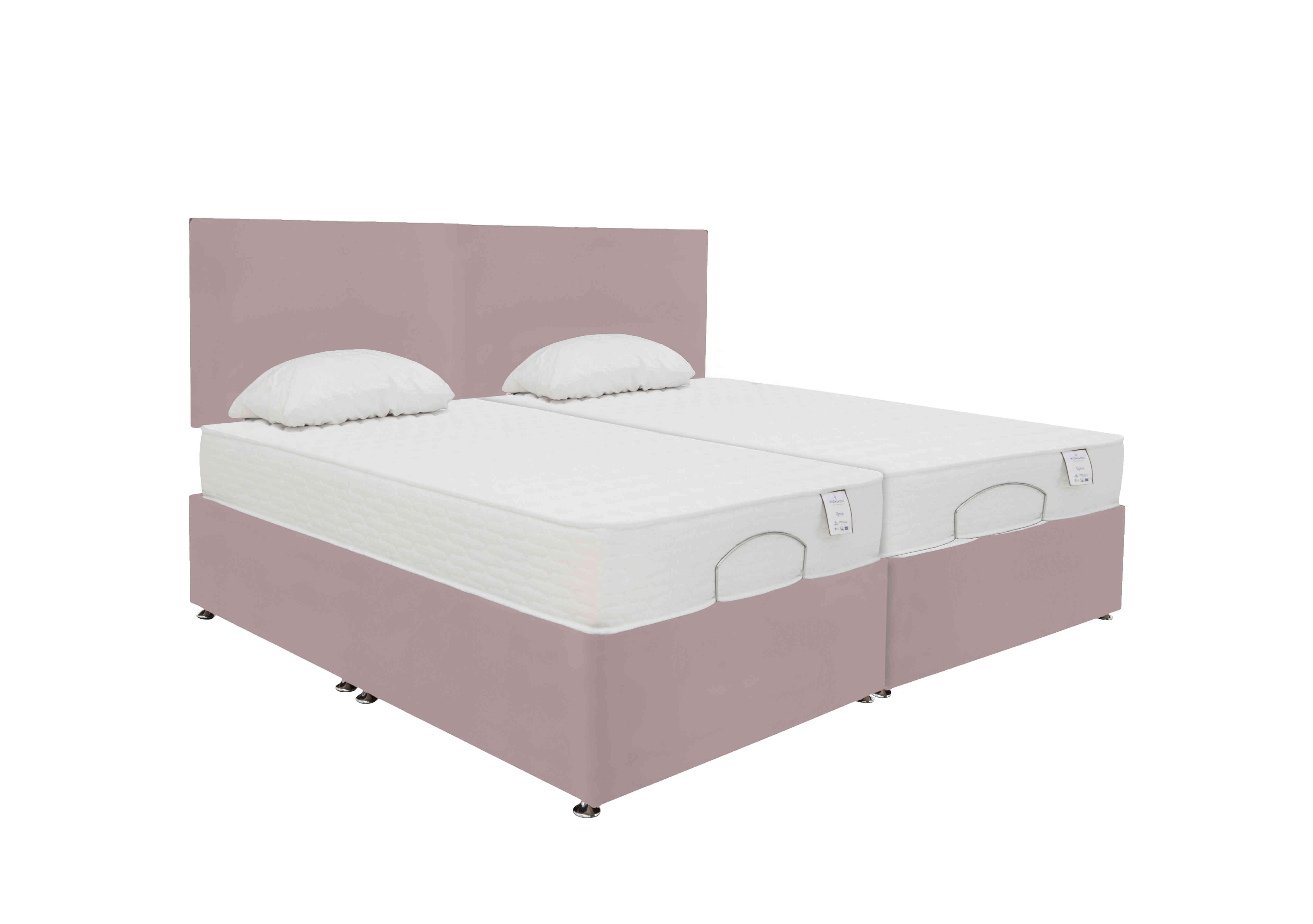 Sleep Cool Adjustable Divan Set in Plush Lilac on Furniture Village