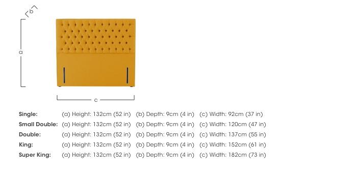 Bespoke Wooburn Floor Standing Headboard in  on Furniture Village