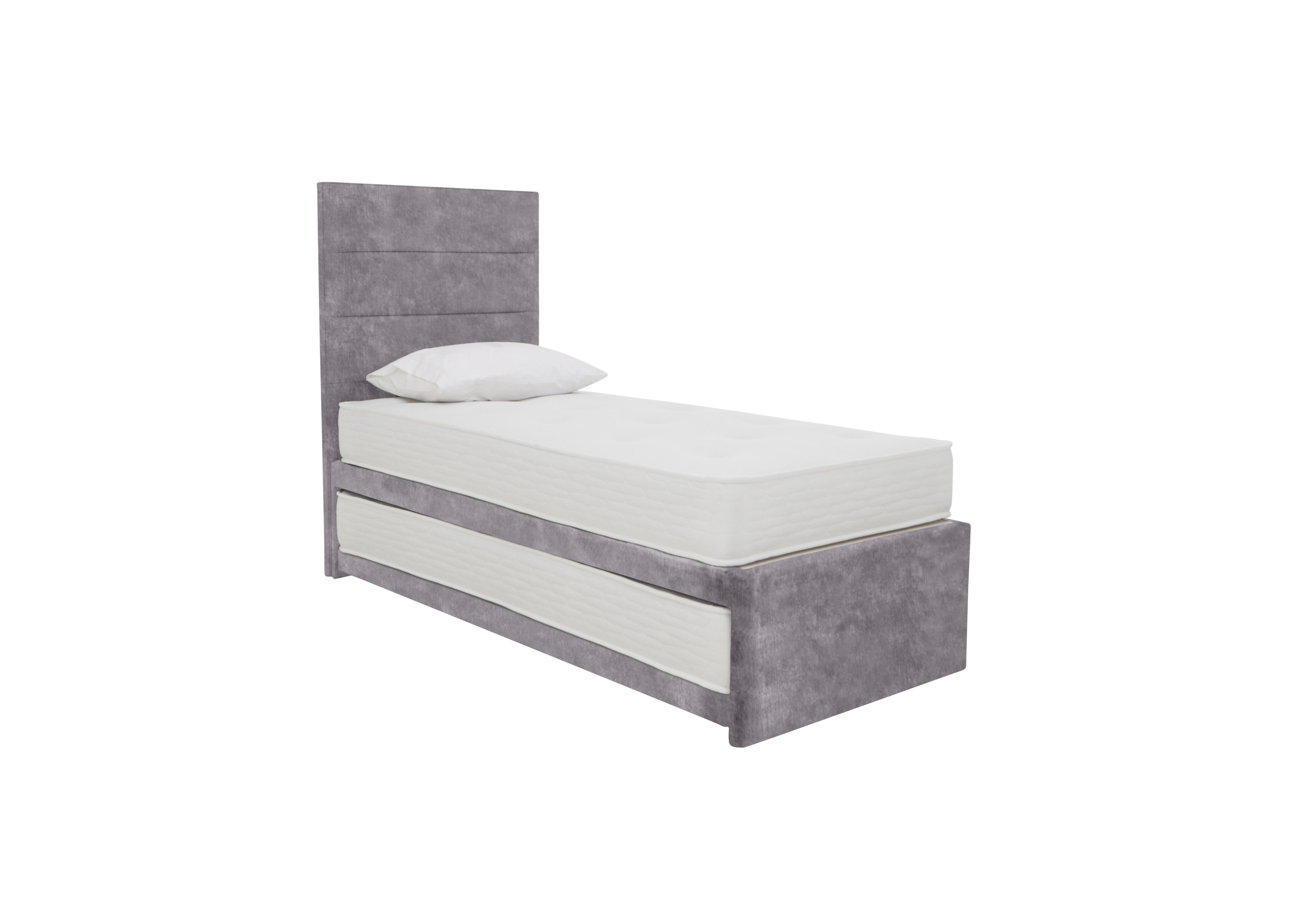 Guest Bed with Pocket Sprung Mattress in Lace Dolphin on Furniture Village
