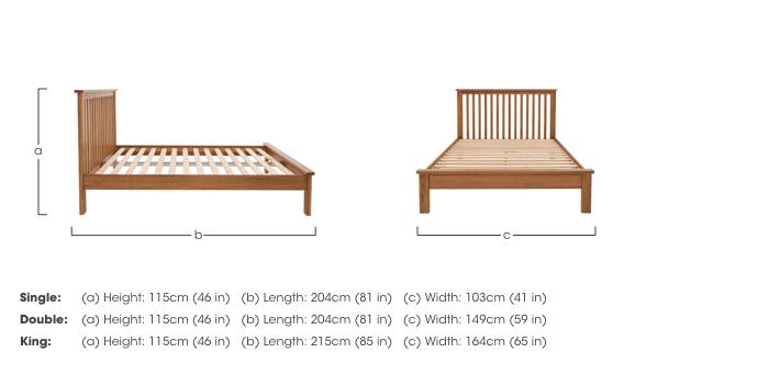 Atlantic Bed Frame in  on Furniture Village