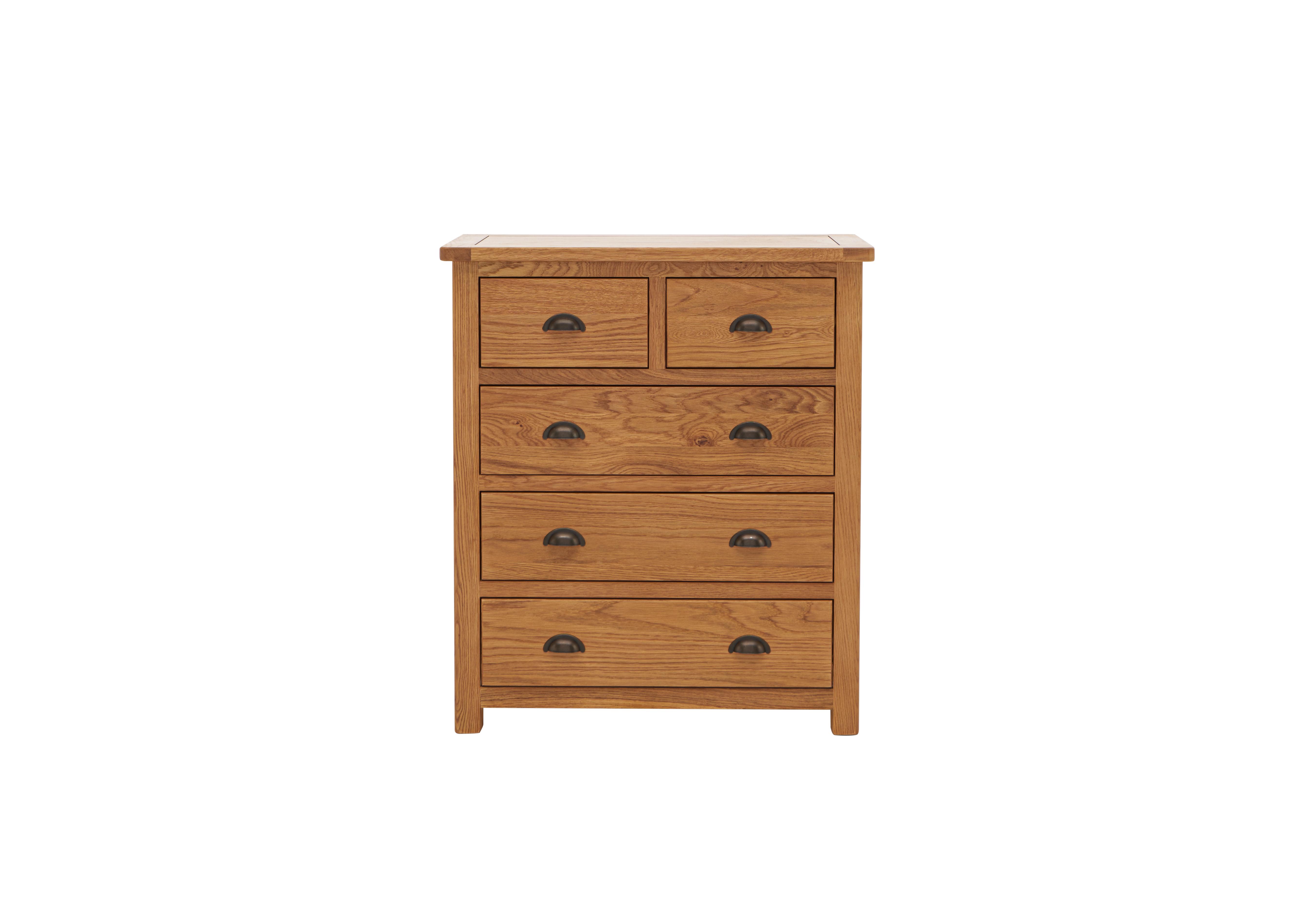 Atlantic 2 + 3 Chest of Drawers in Oak on Furniture Village