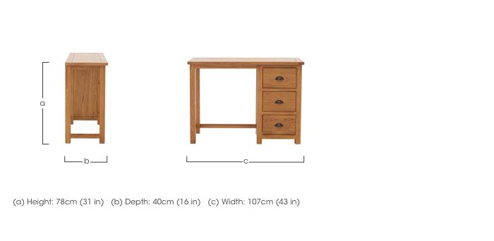 Atlantic Dressing Table in  on Furniture Village