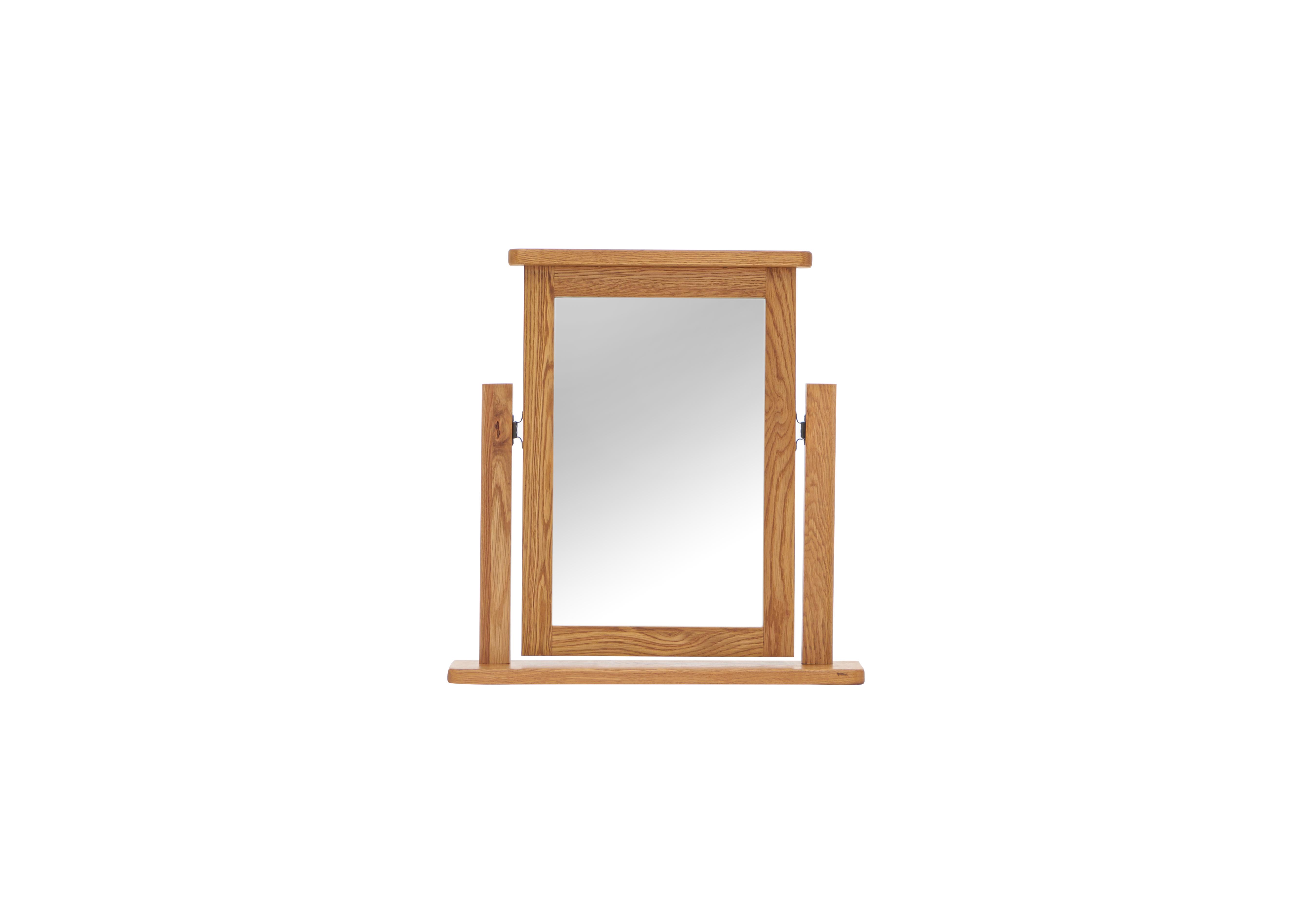 Atlantic Dressing Table Mirror in Oak on Furniture Village