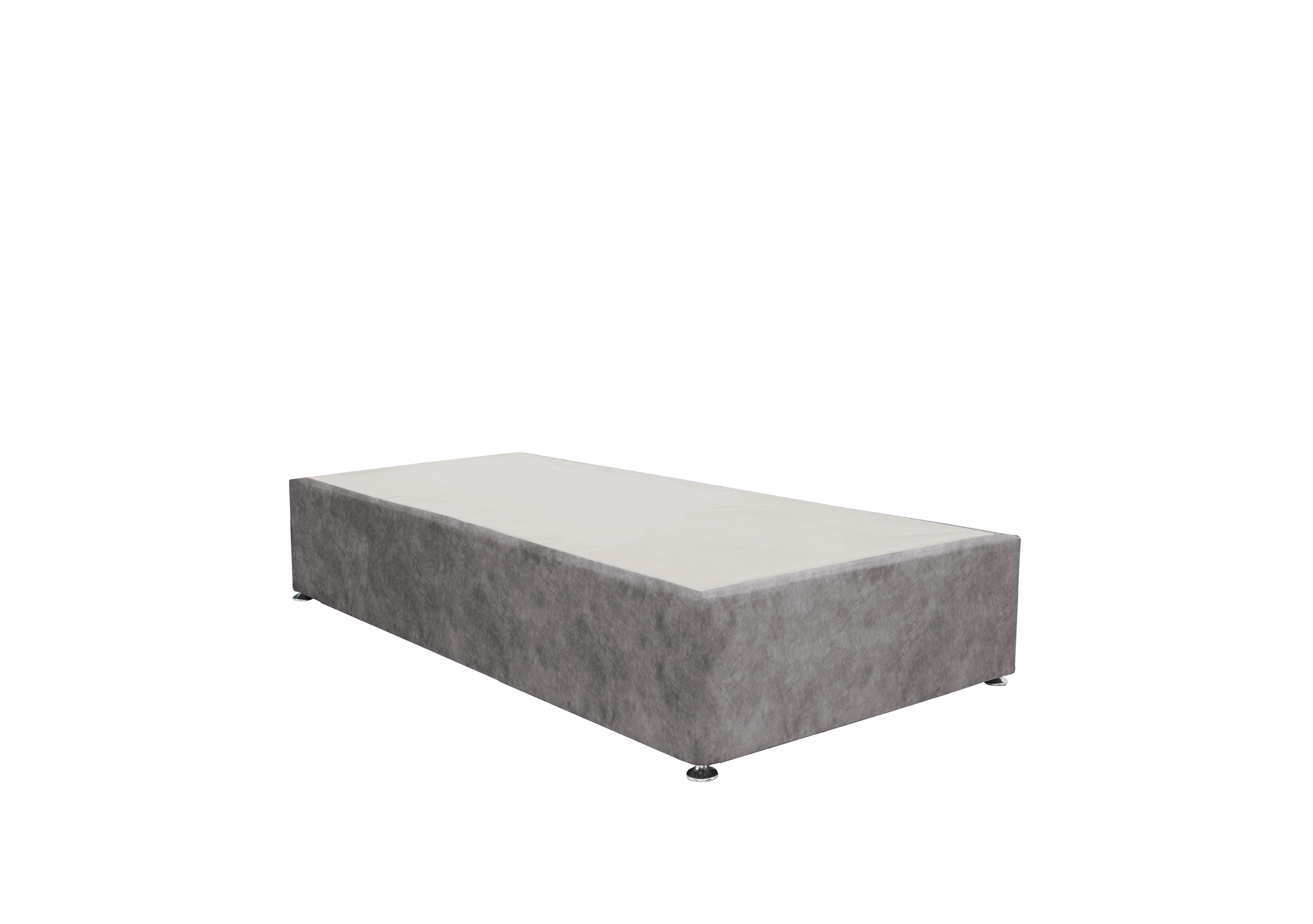 Divan Base in Dapple Silver on Furniture Village