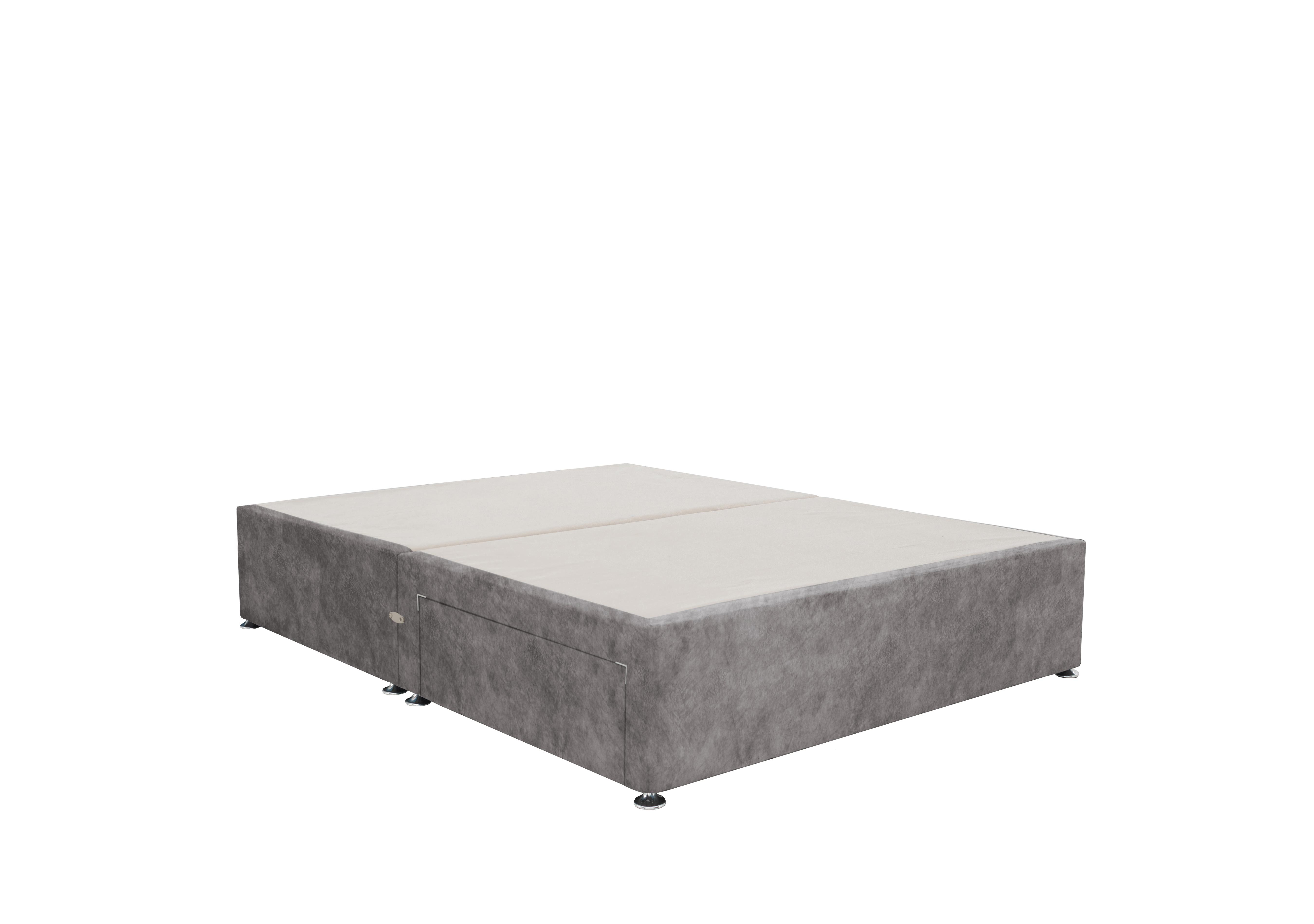 Divan Base in Dapple Silver on Furniture Village