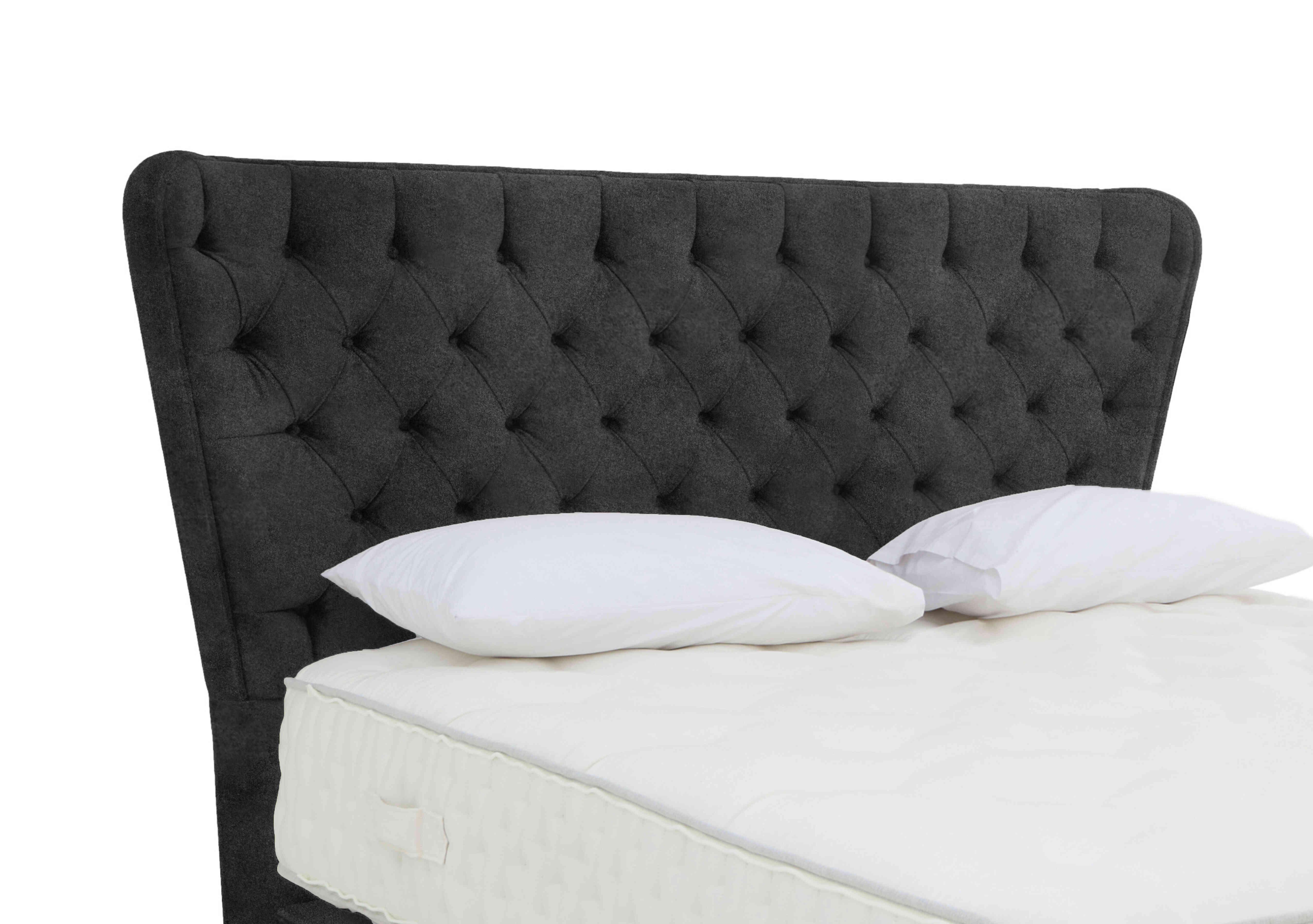 Yorkshire Sycamore Headboard in Mole Charcoal on Furniture Village