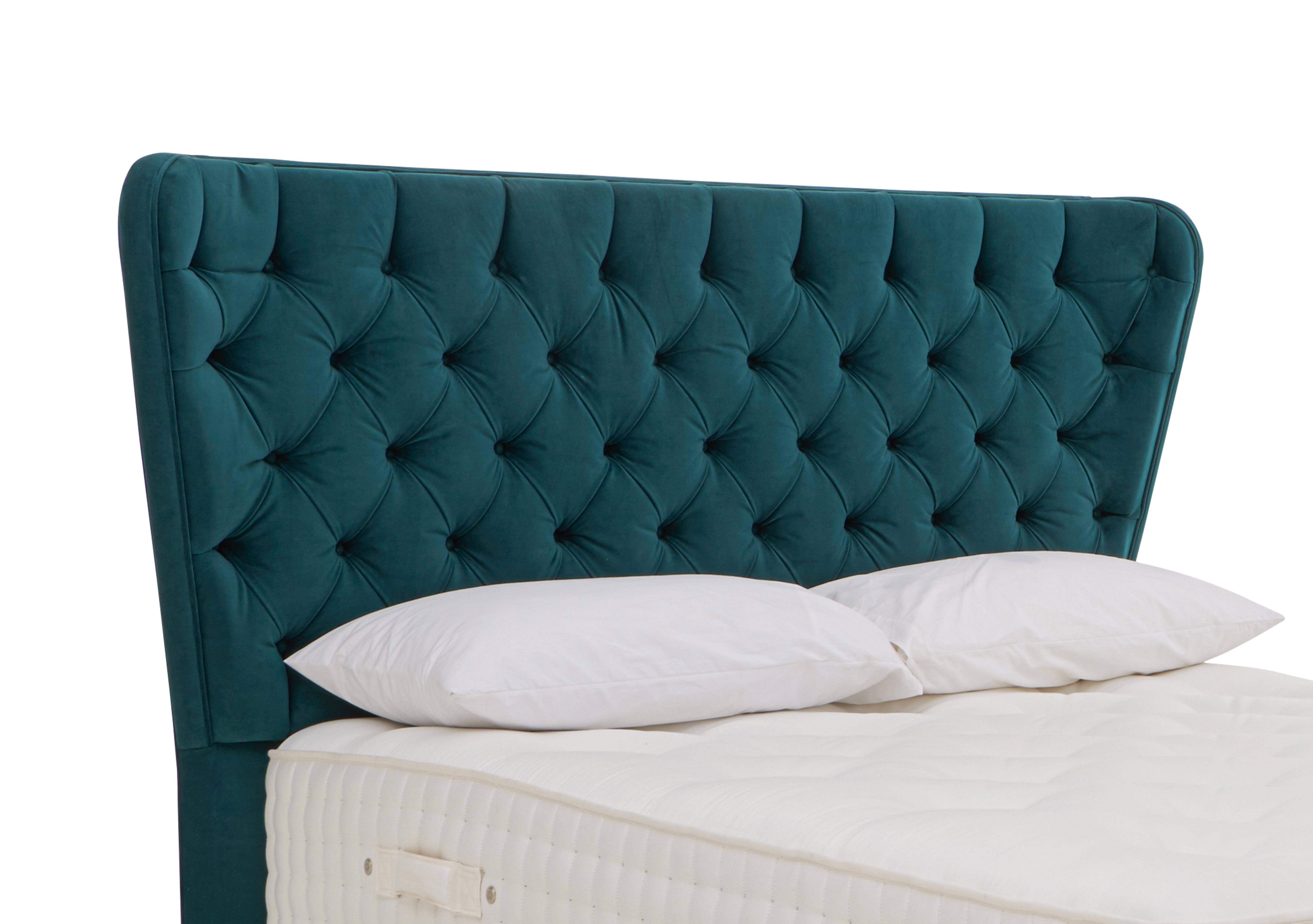 Yorkshire Sycamore Headboard in Seven Emerald on Furniture Village