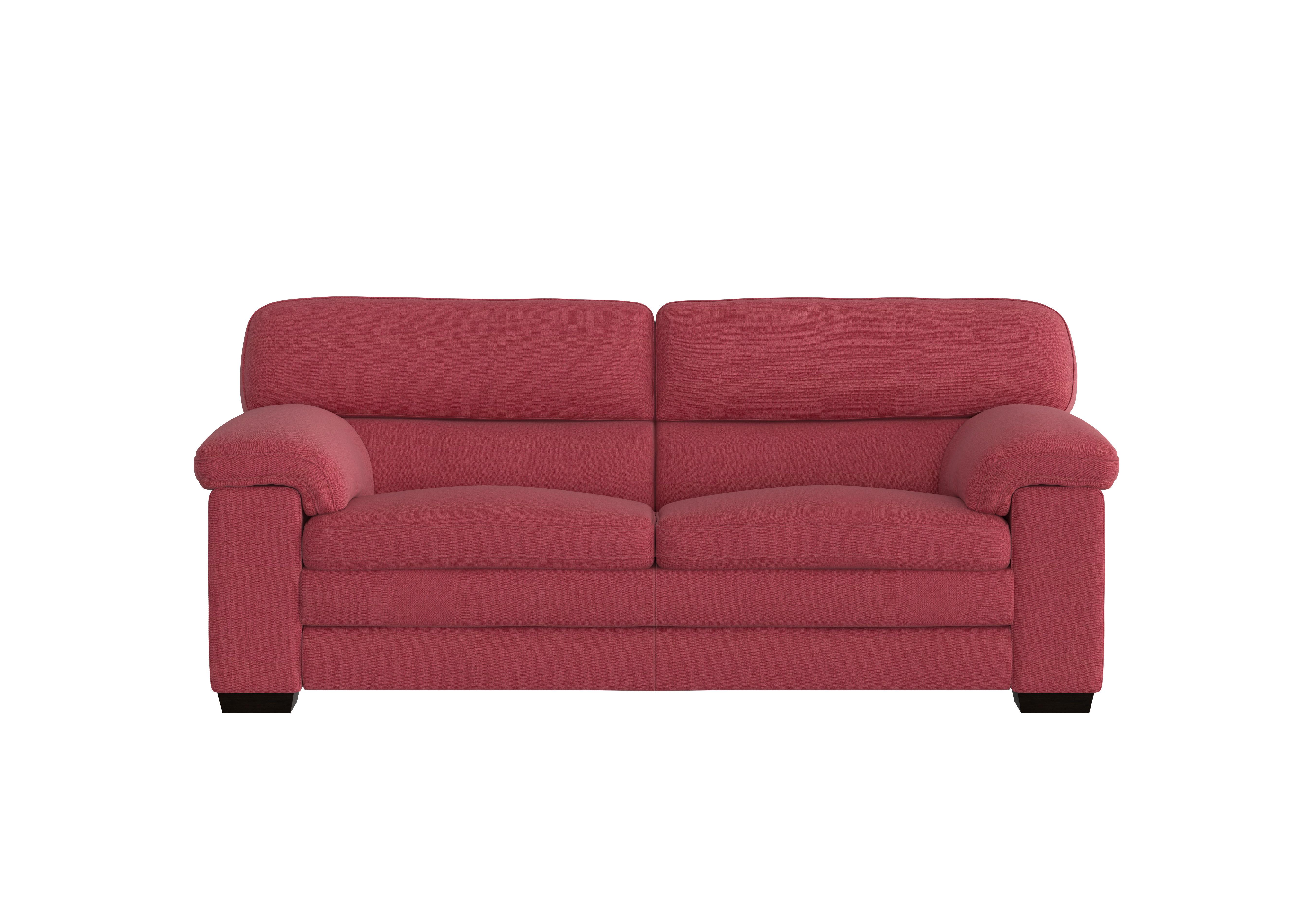 Cozee Fabric 2.5 Seater Sofa in Fab-Blt-R29 Red on Furniture Village