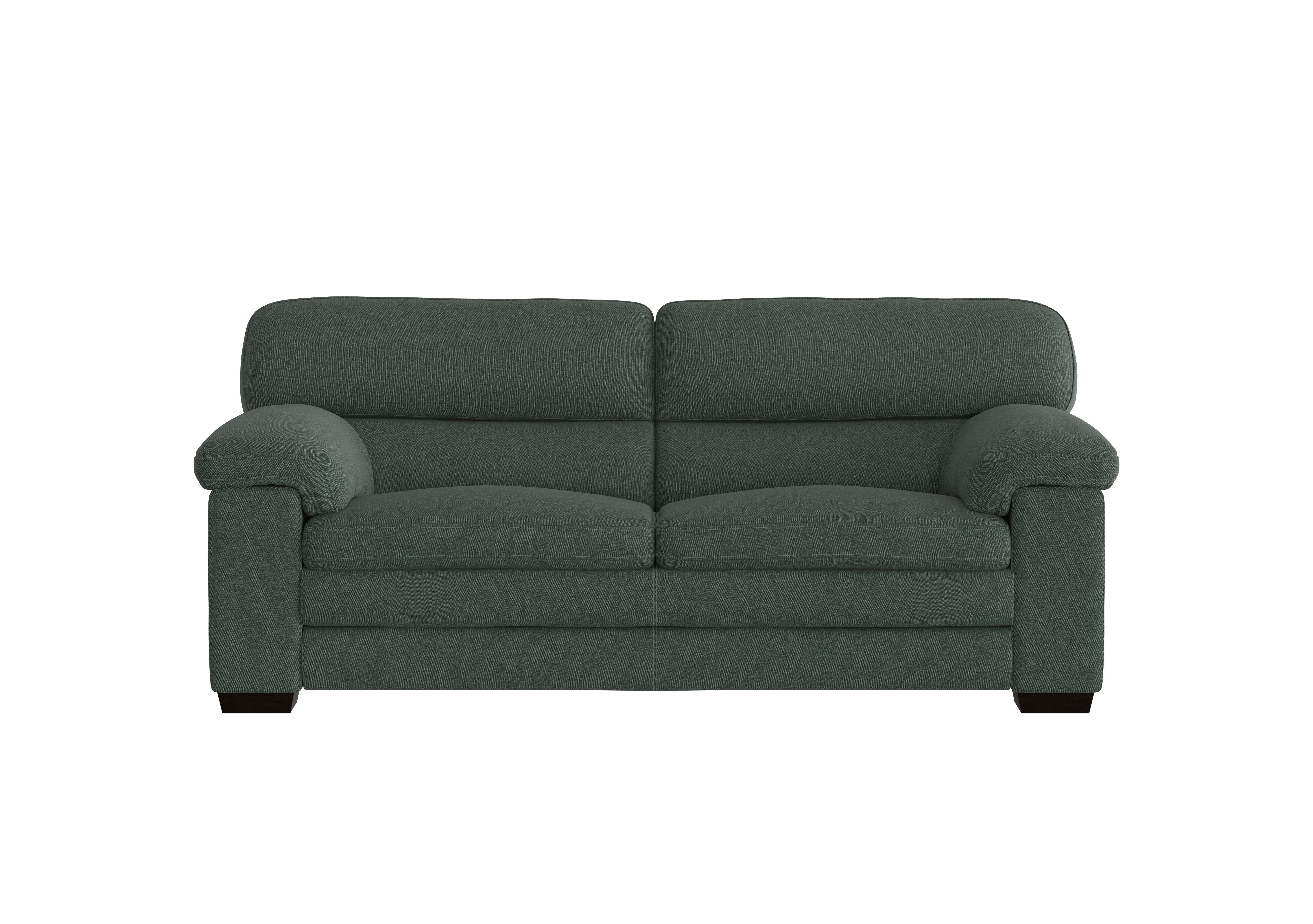 Cozee Fabric 2.5 Seater Sofa in Fab-Ska-R48 Moss Green on Furniture Village