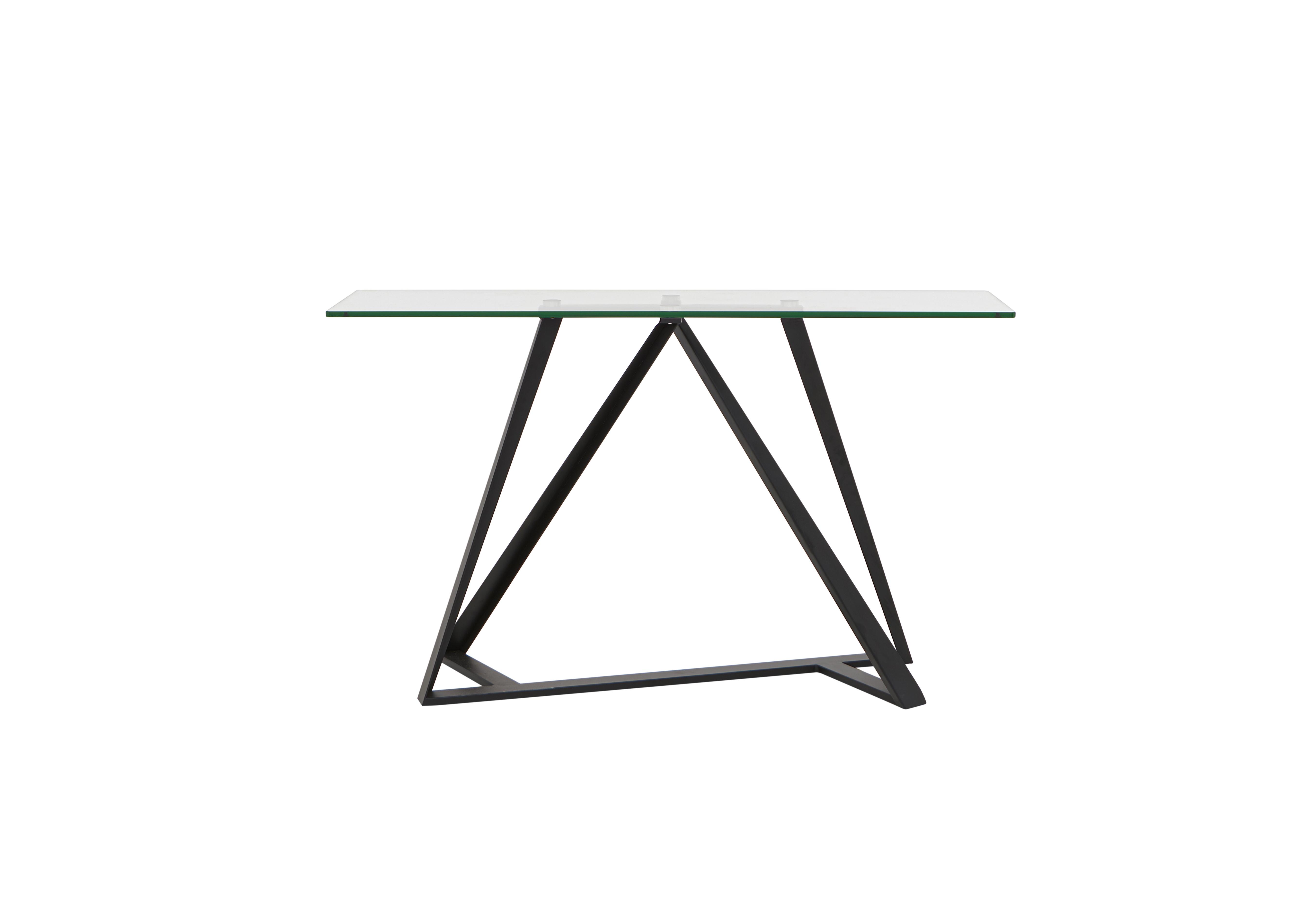 Constellation Console Table in Black on Furniture Village