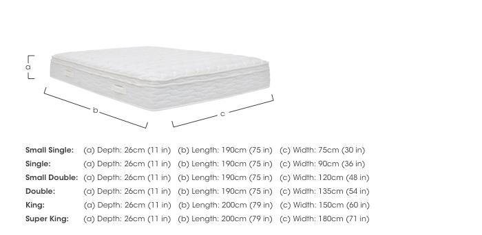 Hybrid 2500 Mattress in  on Furniture Village