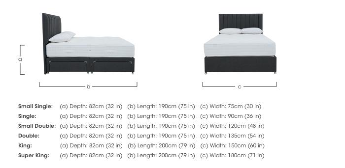 Luxury 2000 Divan Set in  on Furniture Village
