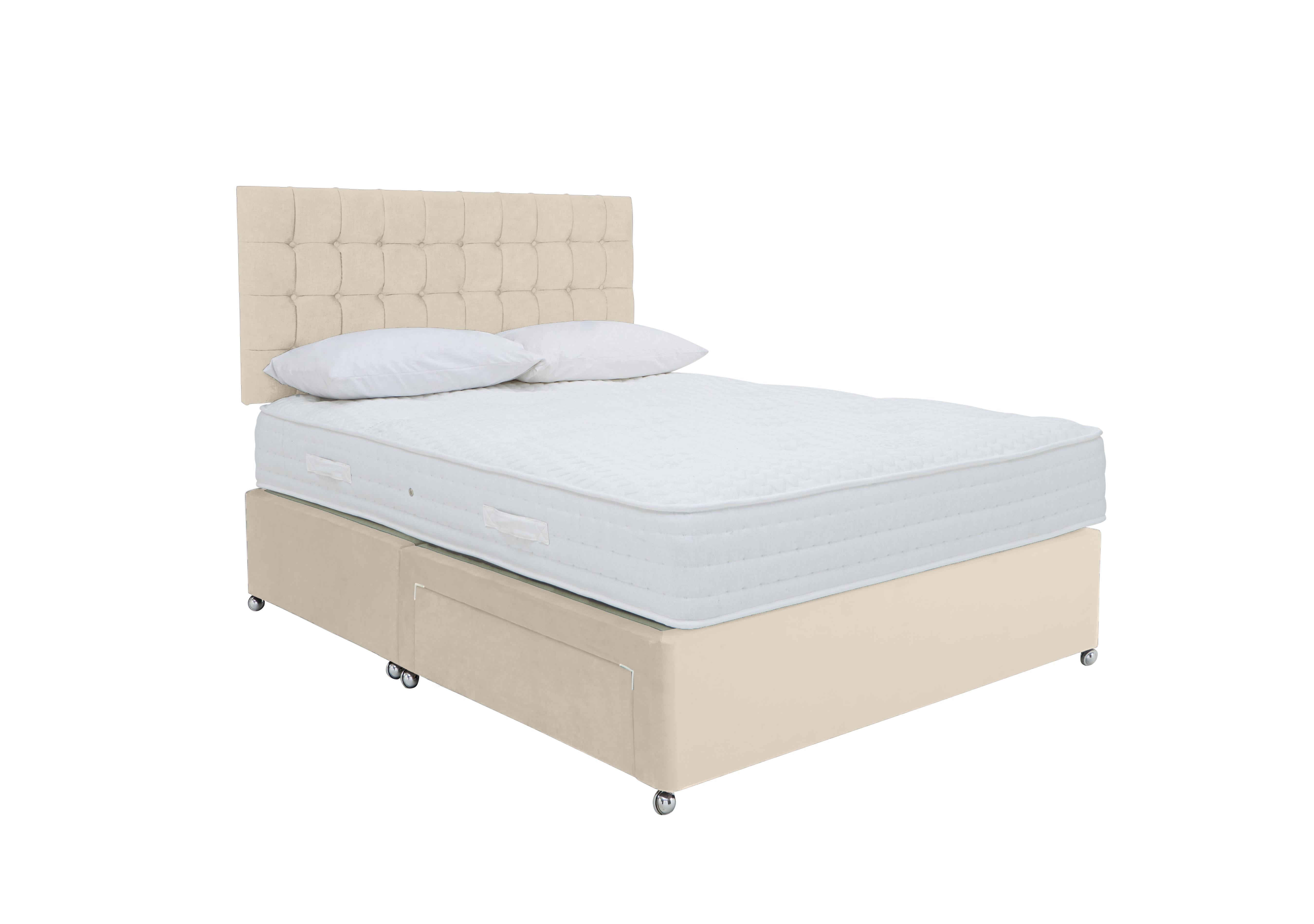 Ergo 1000 Divan Set in Plush Ecru on Furniture Village