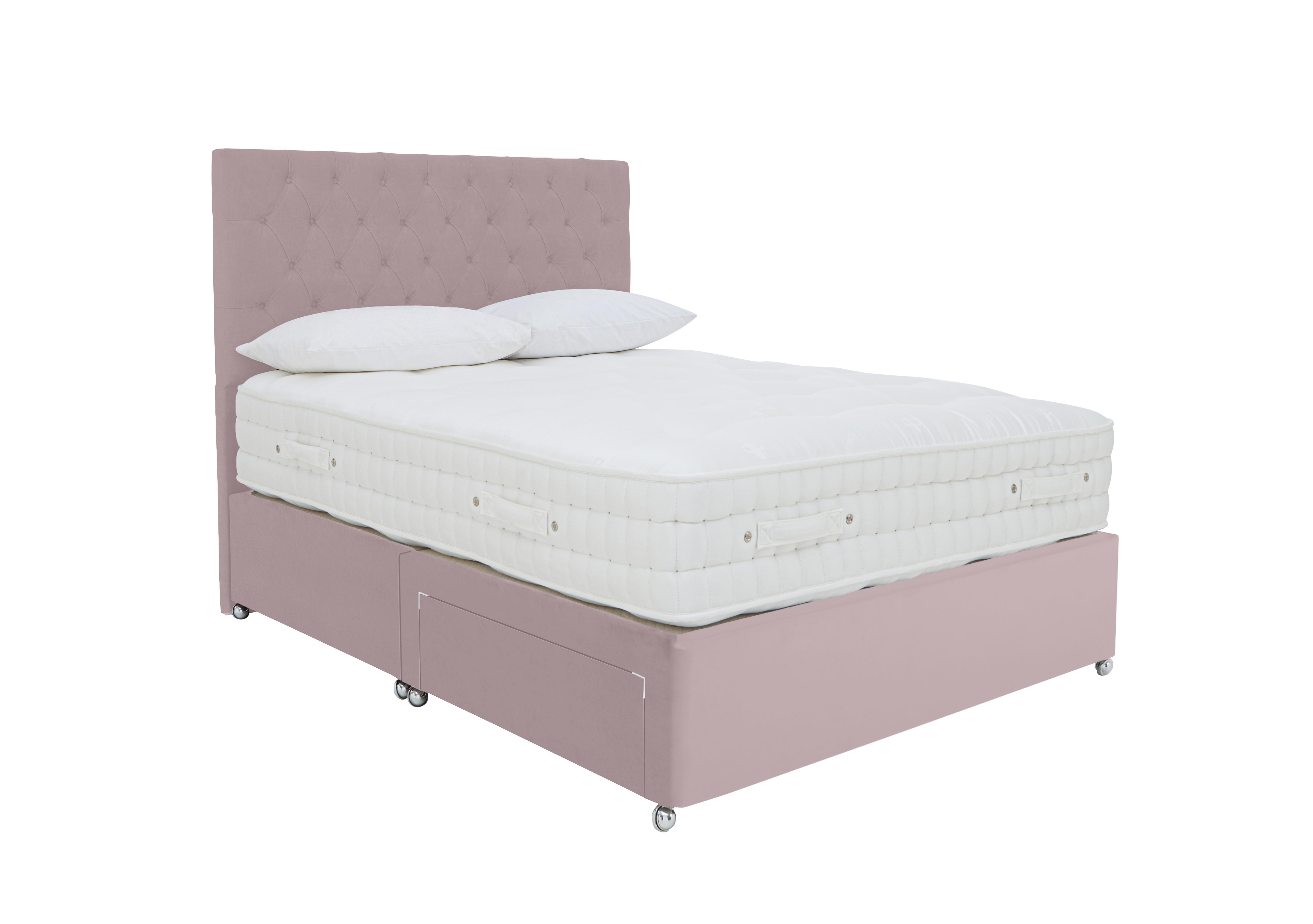 Natural 4000 Divan Set in Plush Lilac on Furniture Village